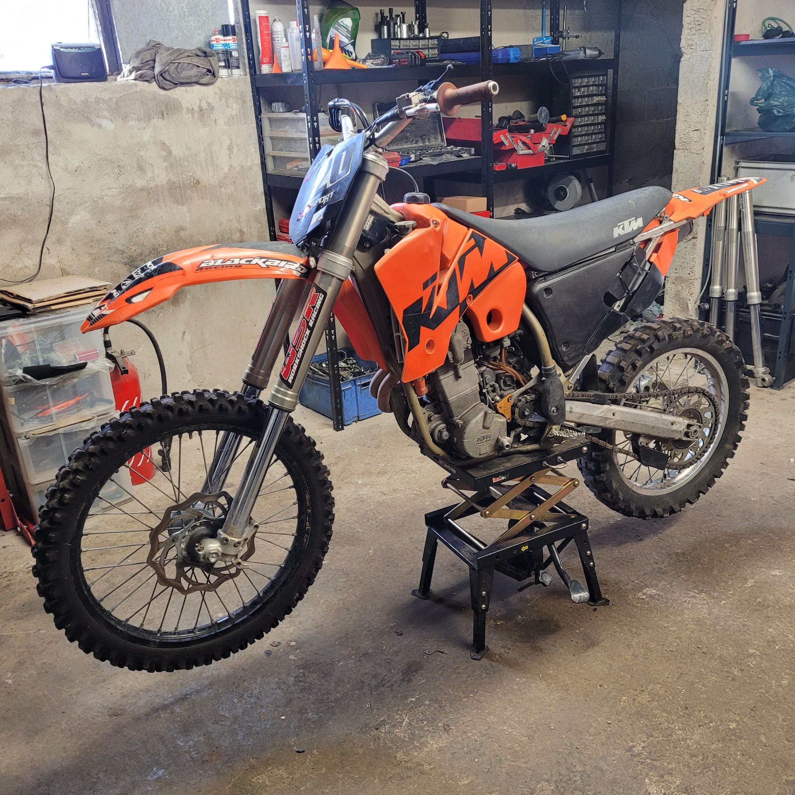 ktm 450 excf 2003