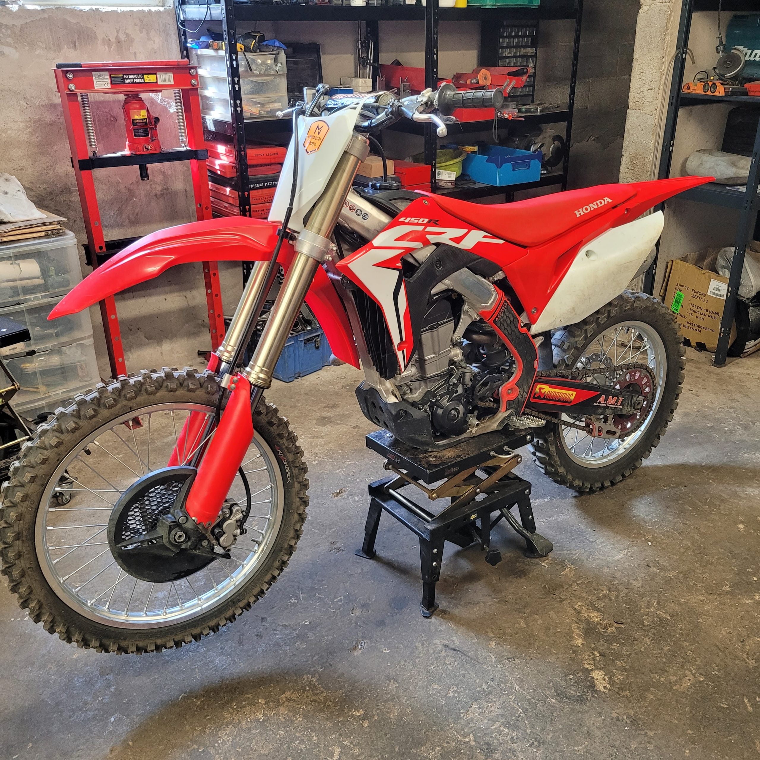 honda 450 crf 2018