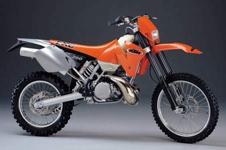 ktm 250 exc 2000