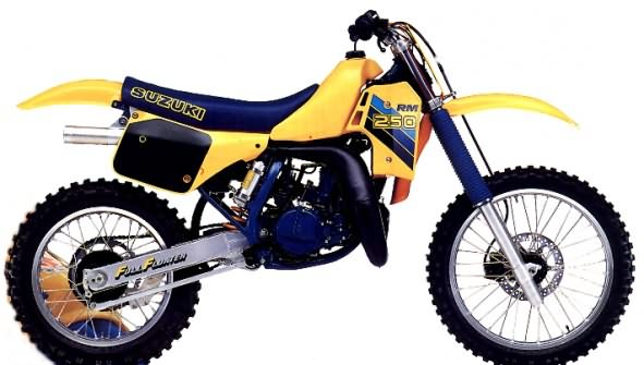 suzuki 250 rm 1986