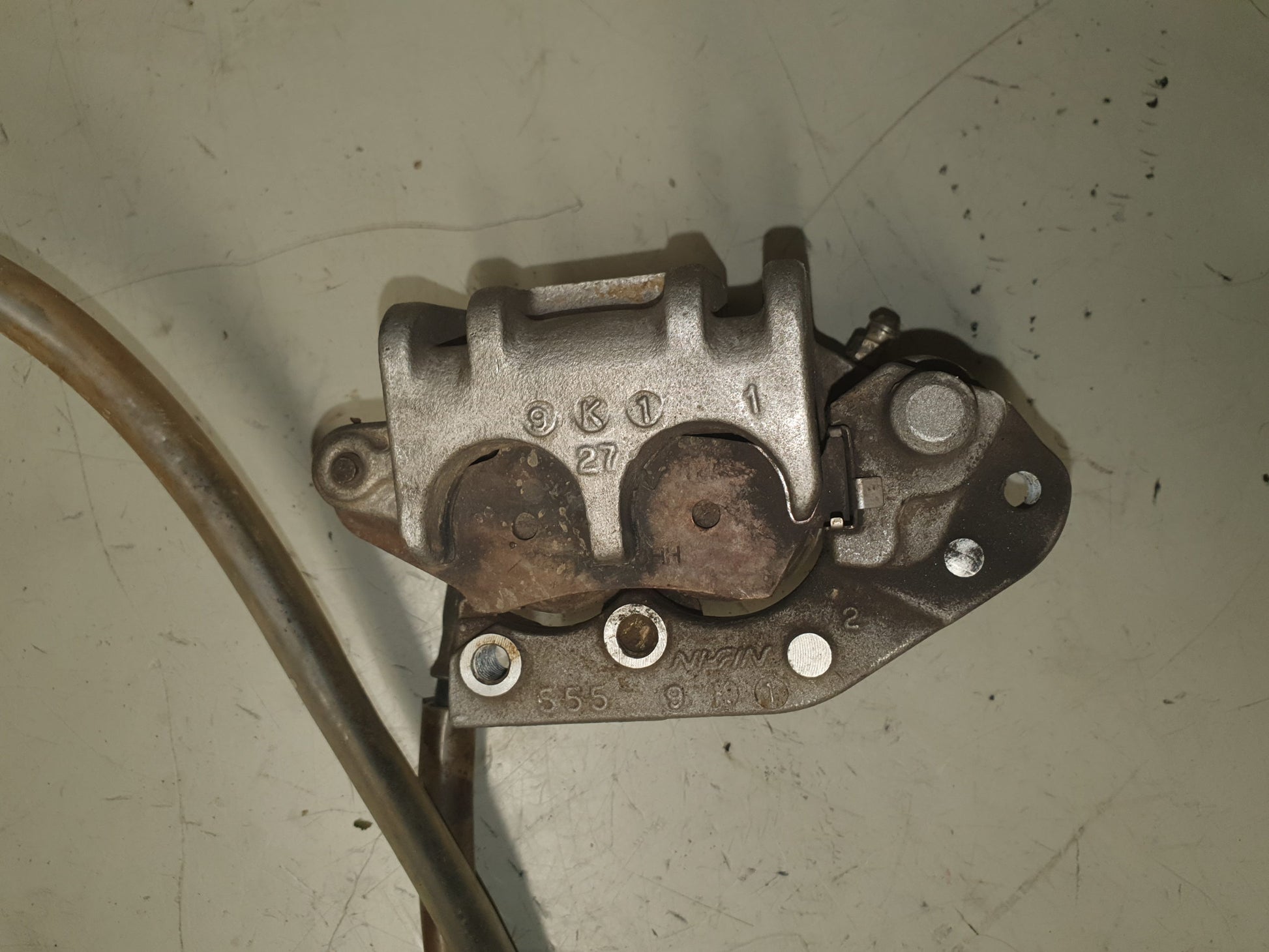 système de frein avant suzuki 125 rm-3