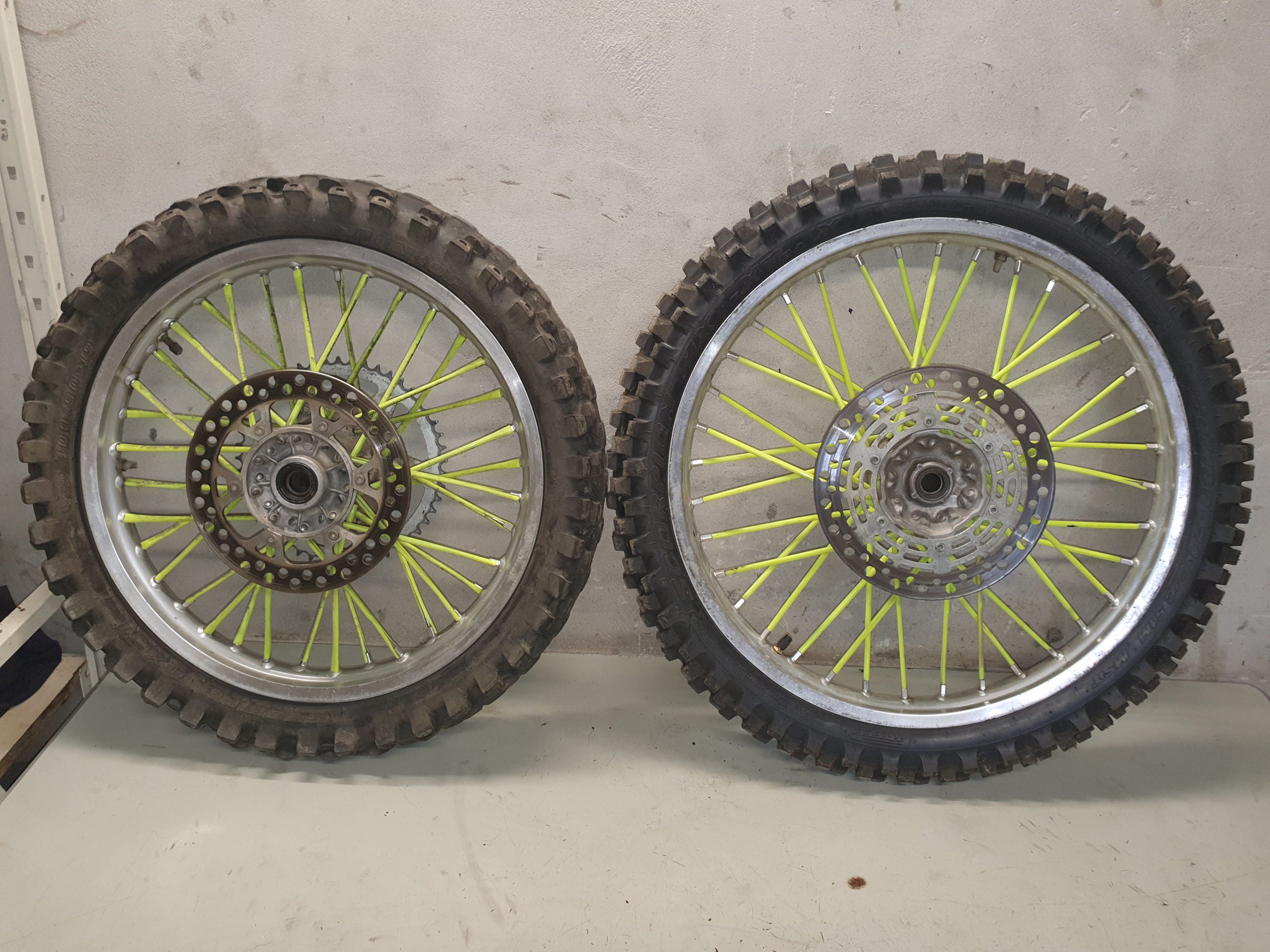 paire de roues suzuki 125 rm