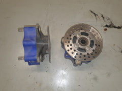 Paire de moyeux avant avec élargisseur yamaha 450 yfz-1