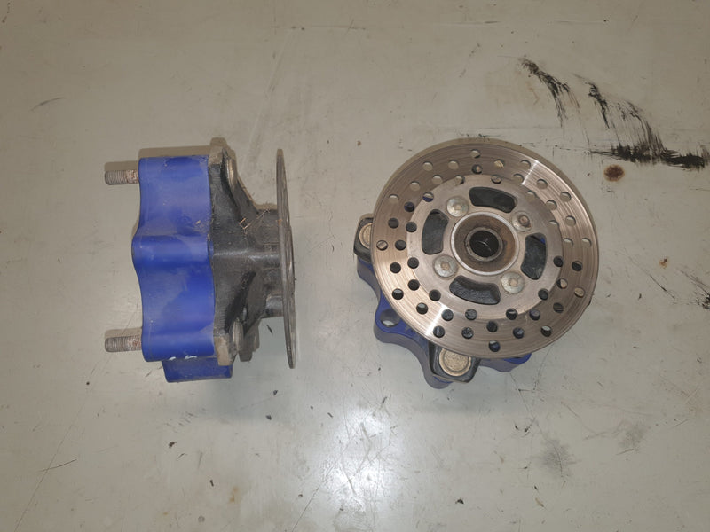 Paire de moyeux avant avec élargisseur yamaha 450 yfz-1