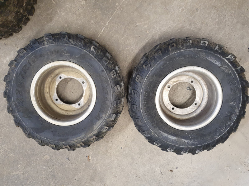 Paire de roues avant polaris 500 predator-2
