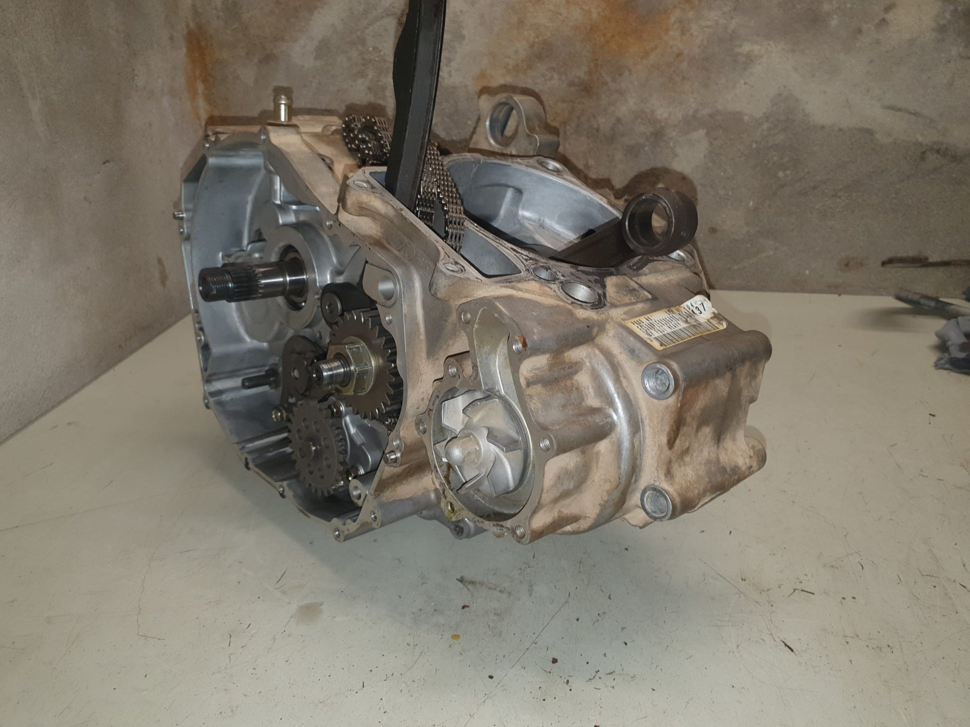 Bas moteur polaris 500 predator-2