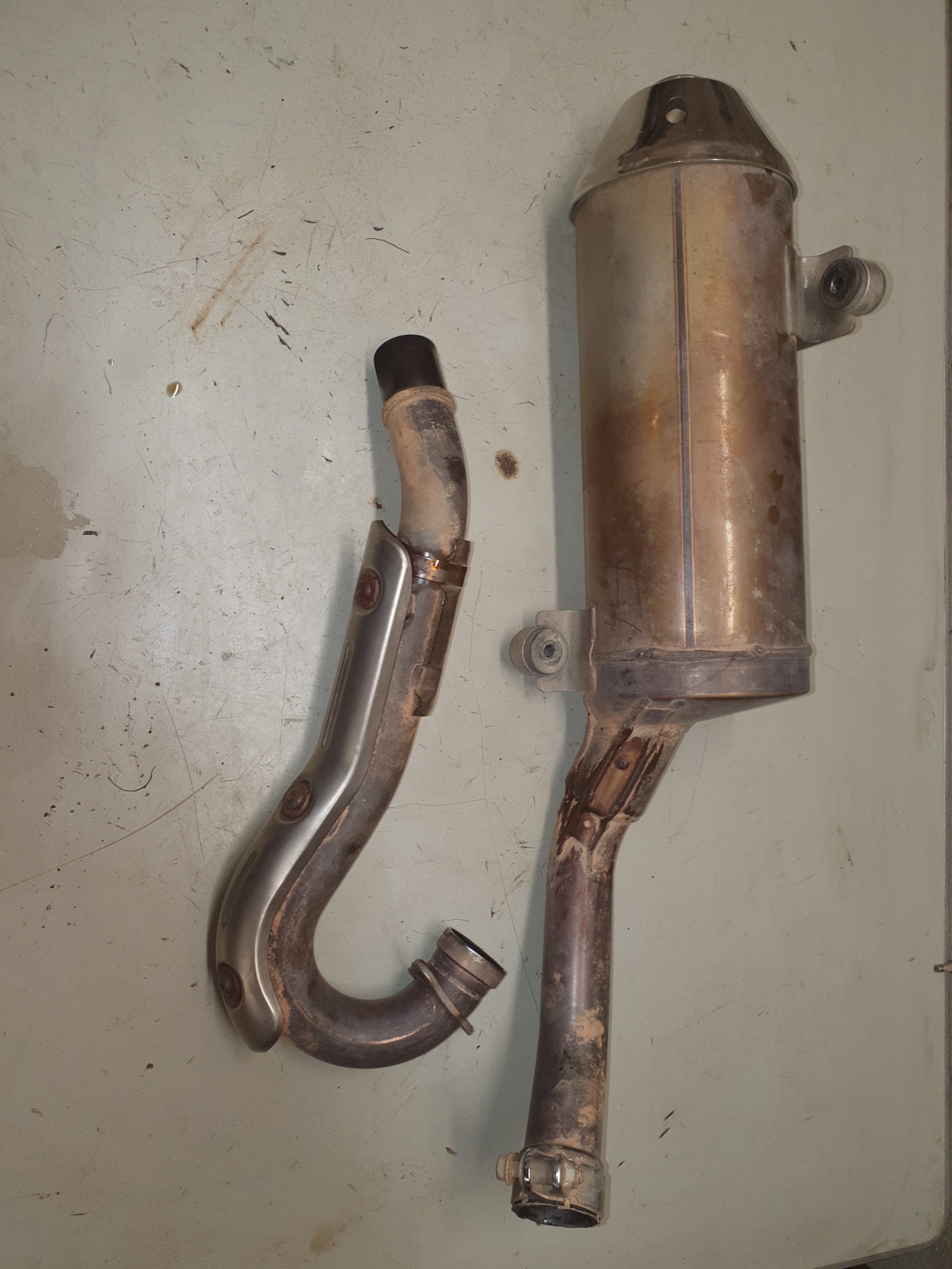 Echappement Suzuki 450 ltr-2