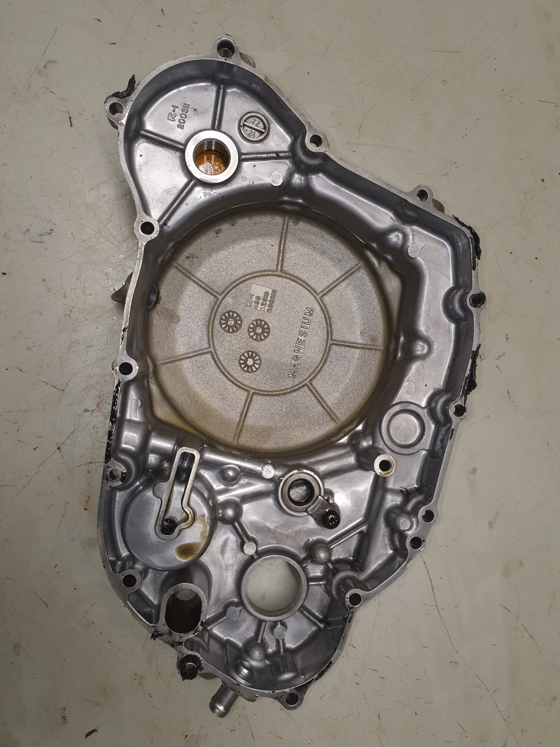 carter couvercle embrayage suzuki 450 ltr