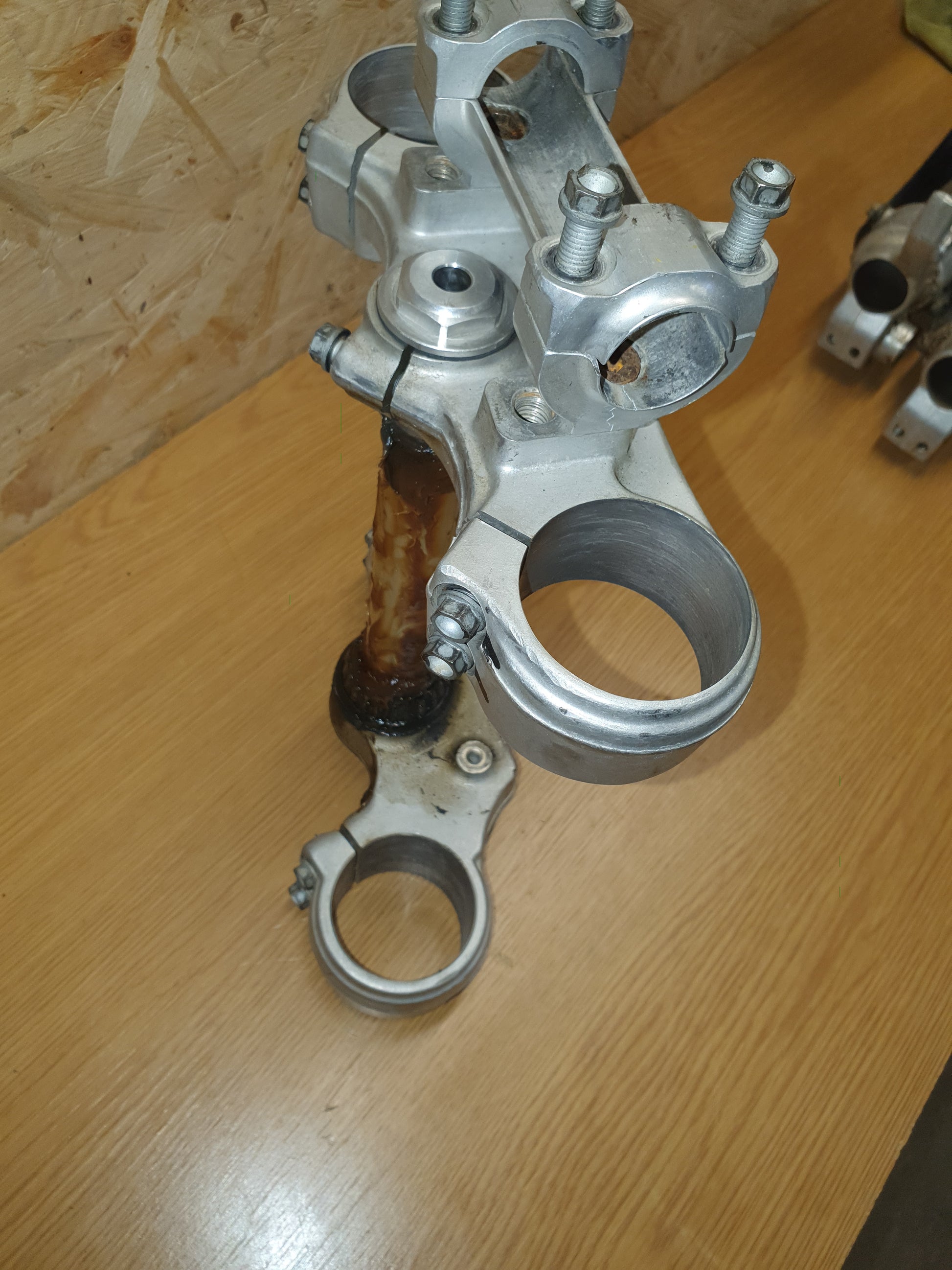 Té de fourche ktm 400 exc 2002-2
