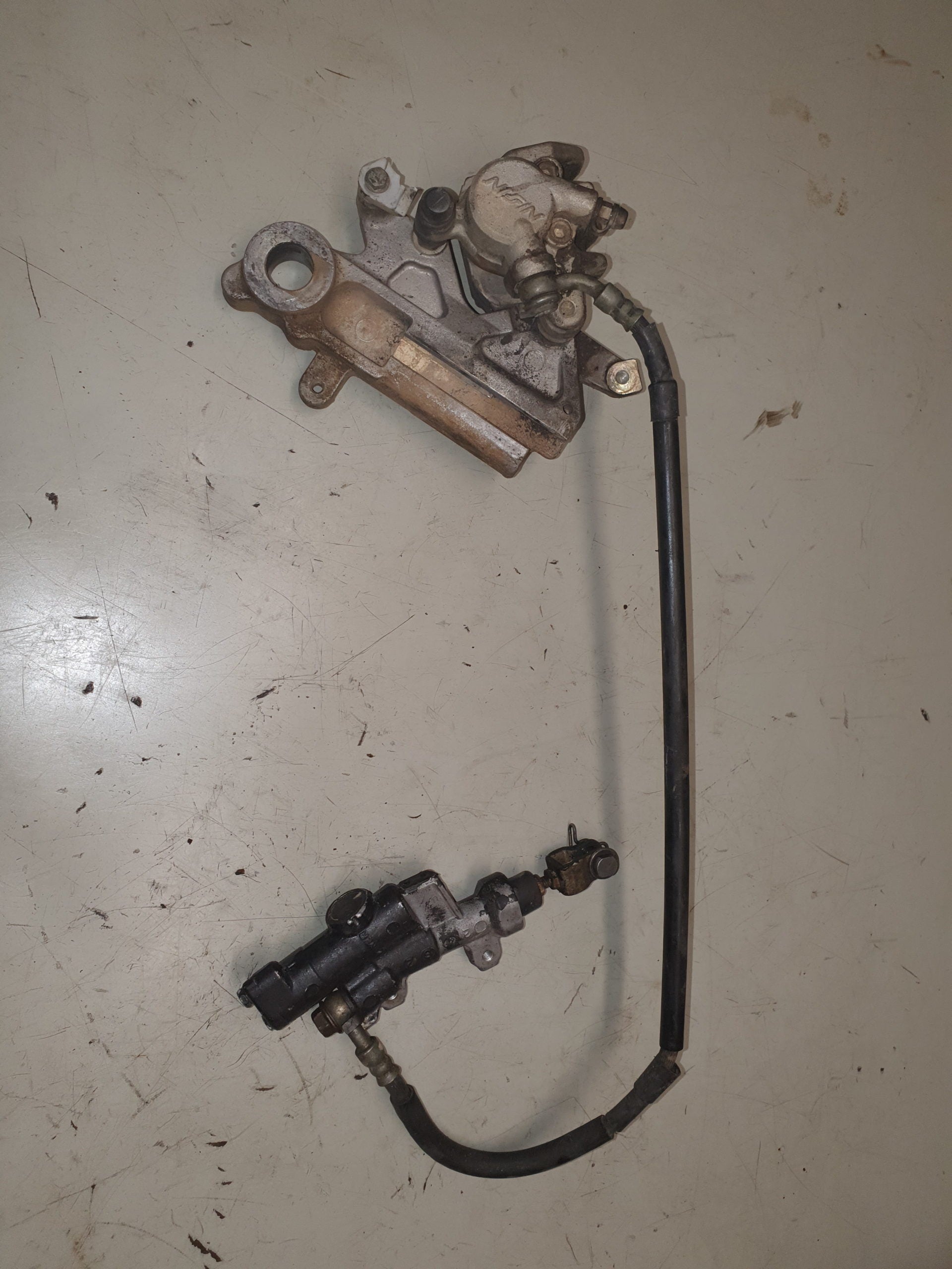 Frein arrière yamaha 400 wrf