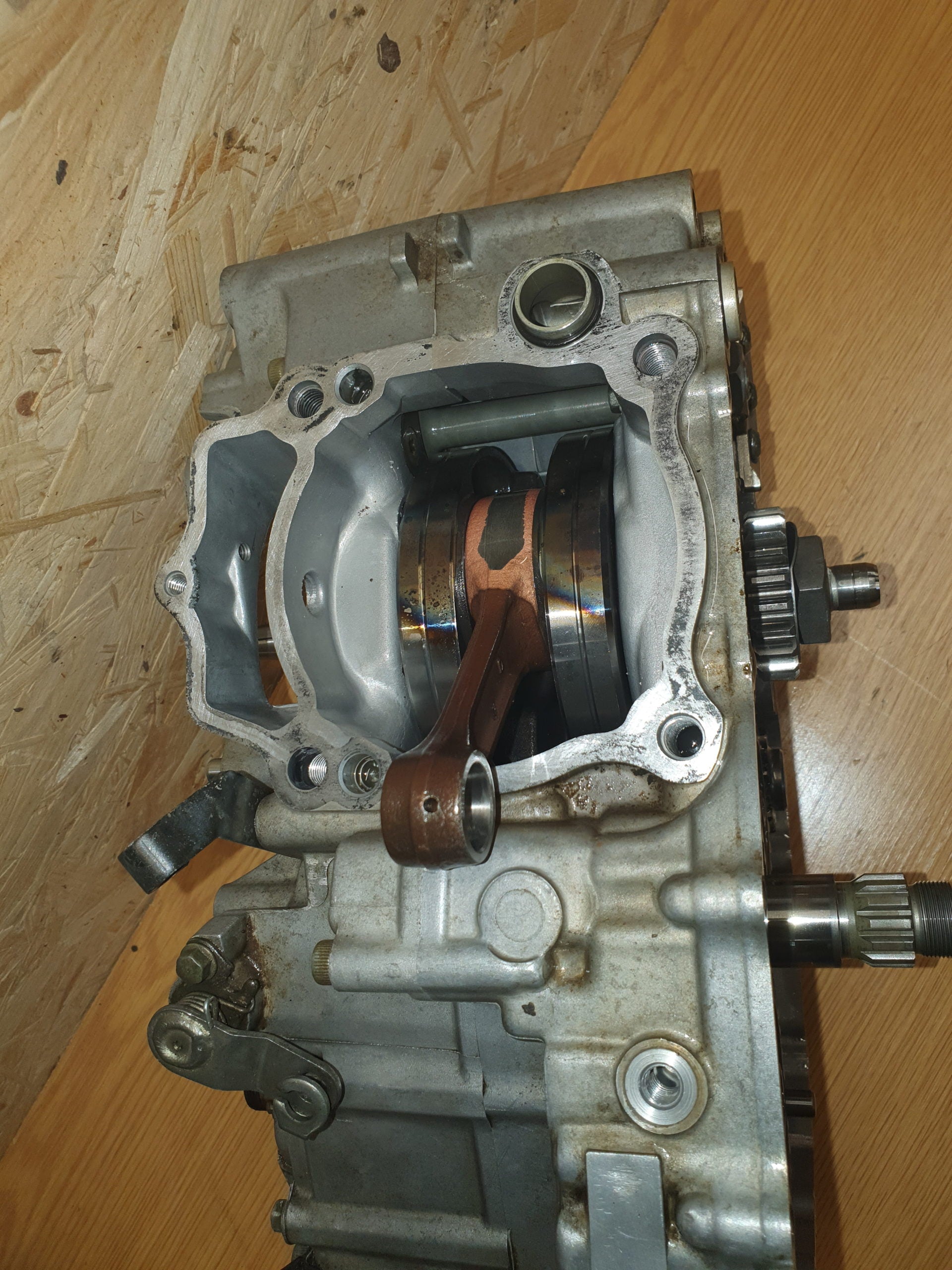 Bas moteur yamaha 400 wrf-3