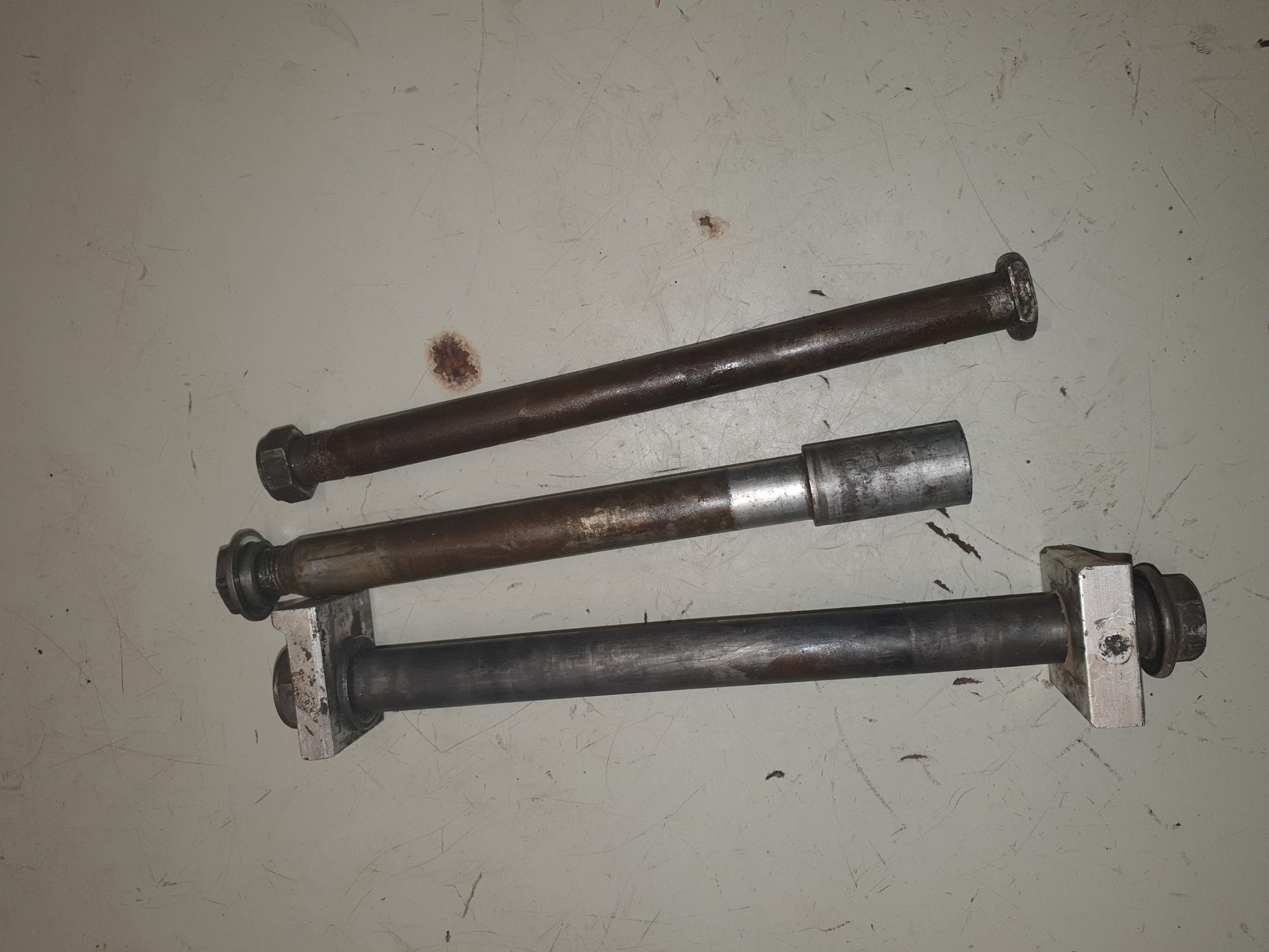 Axe roues et bras yamaha 400 wrf-1
