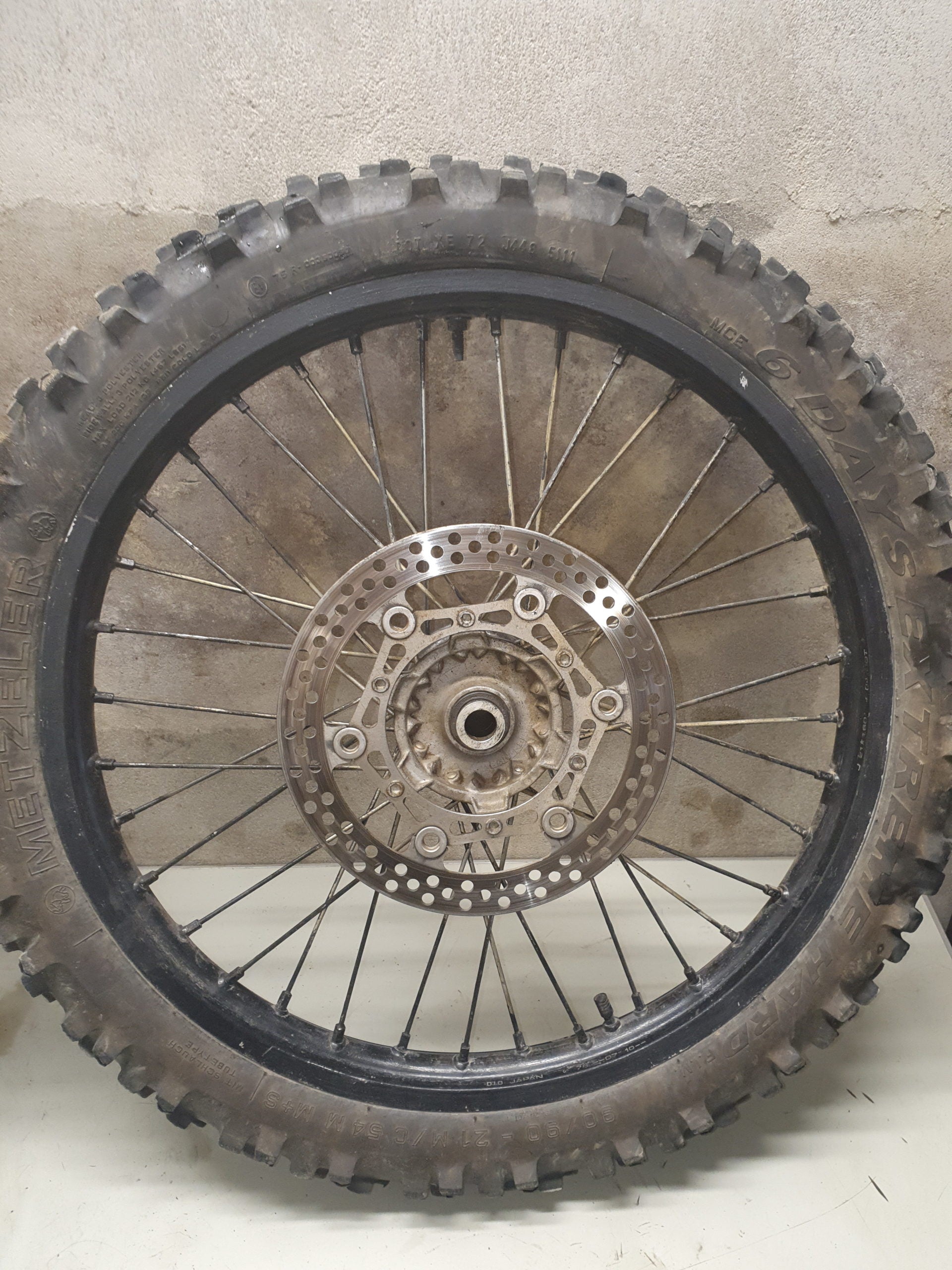 Roue avant yamaha 400 wrf