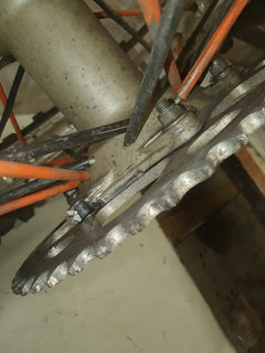 roue arrière en l'état ktm 450 sxf 2003-3