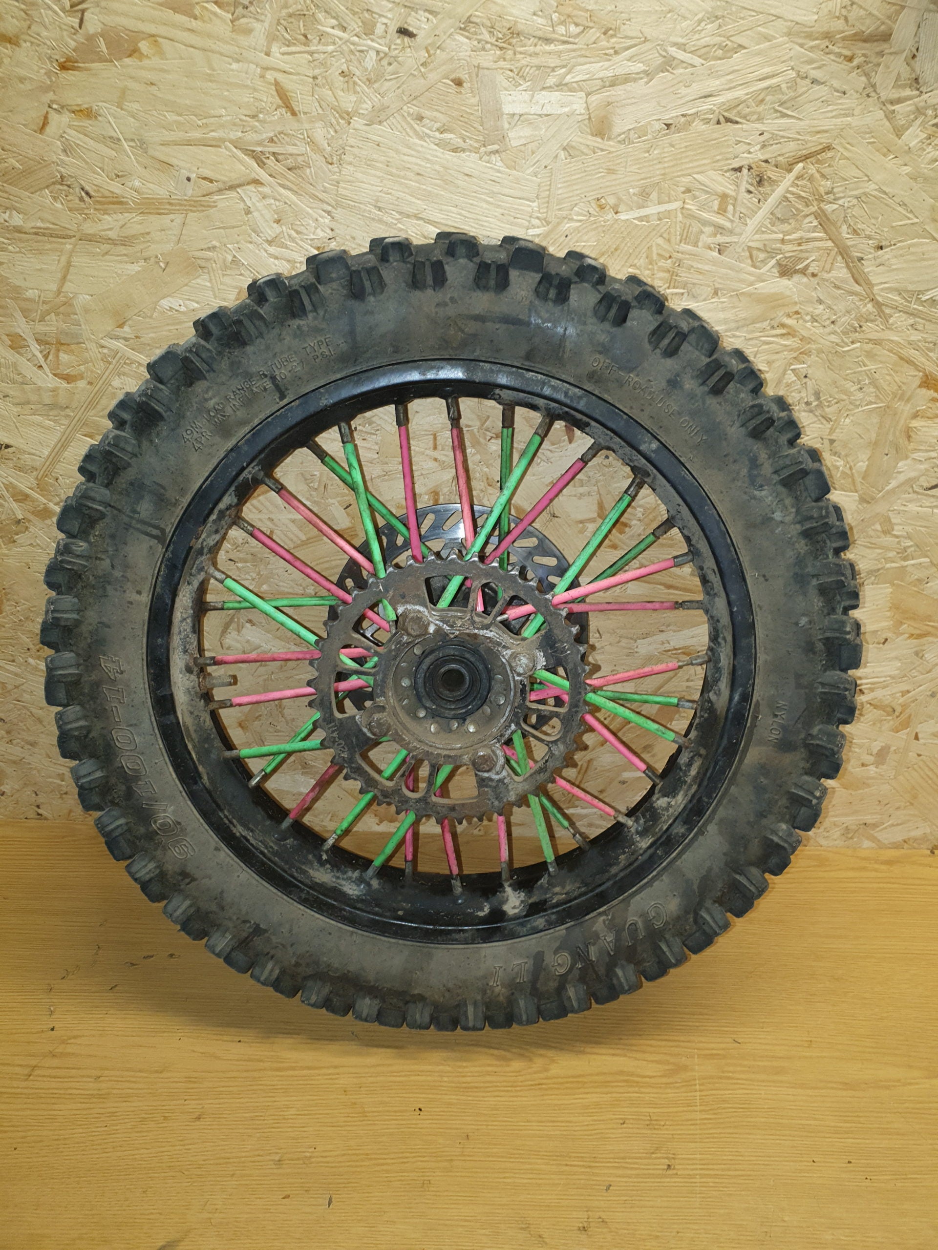 Roue arrière Suzuki 80 rm
