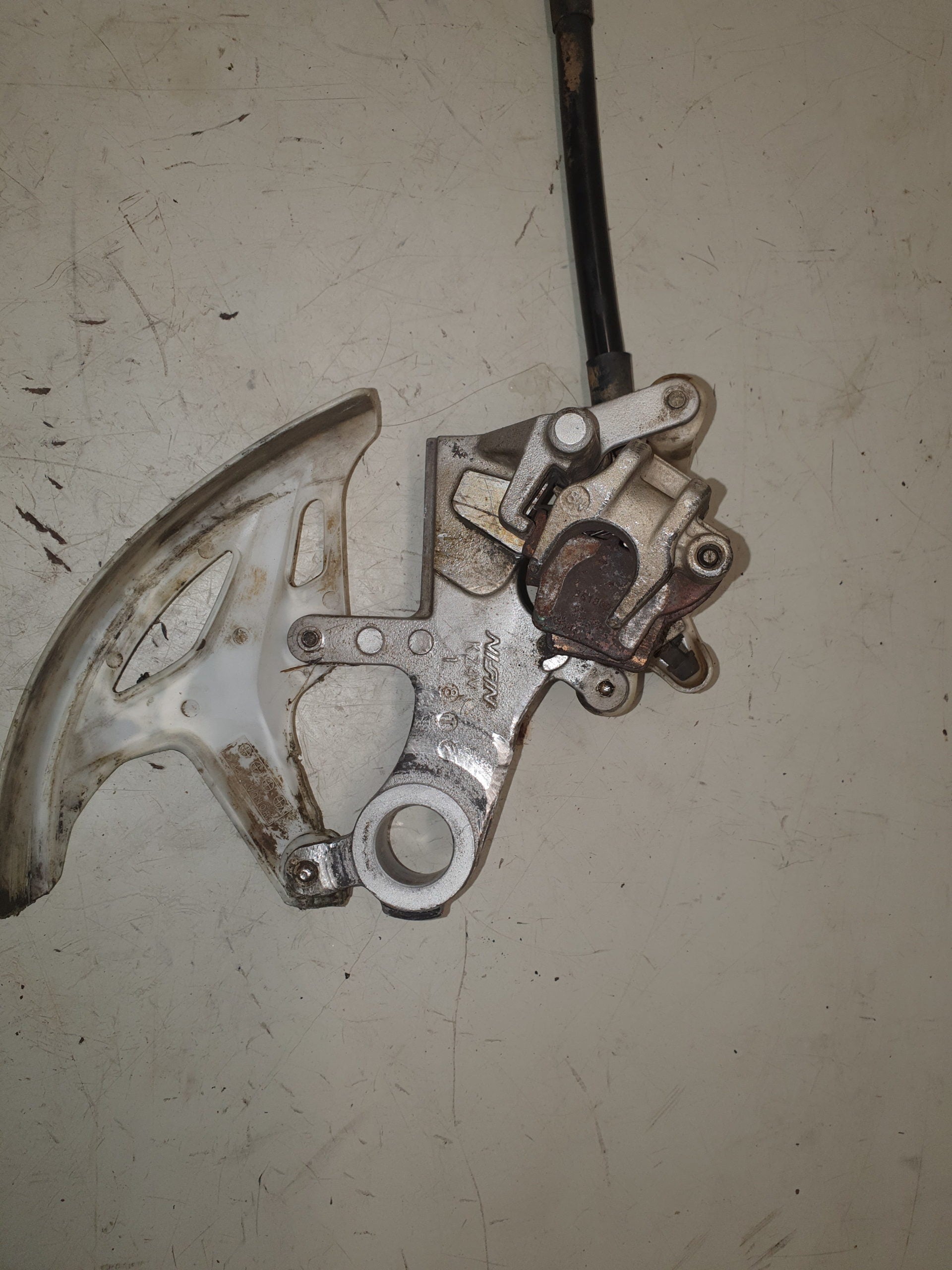 Frein arriere complet honda 450 crf 2009