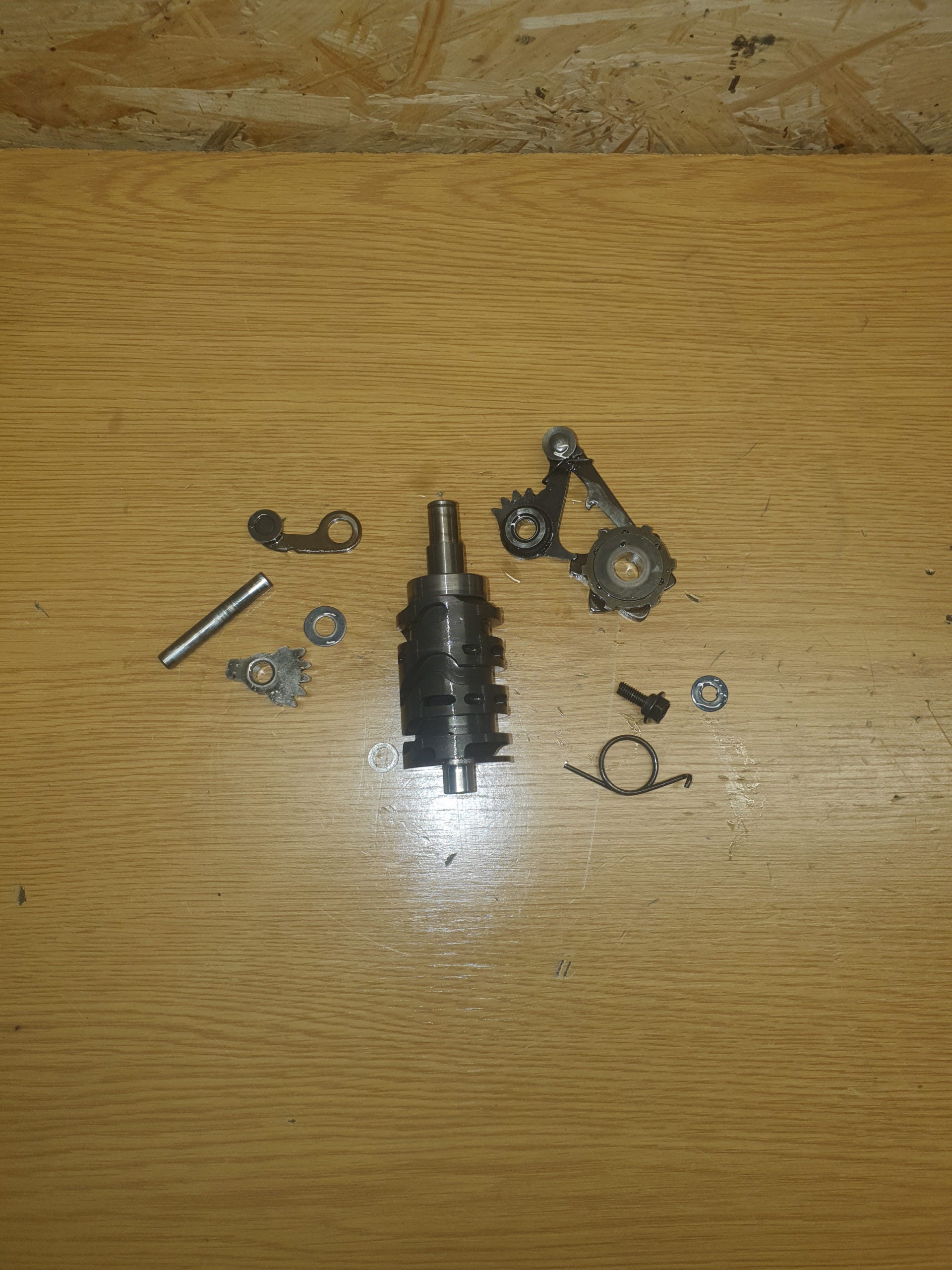 Barillet honda 200 mtx