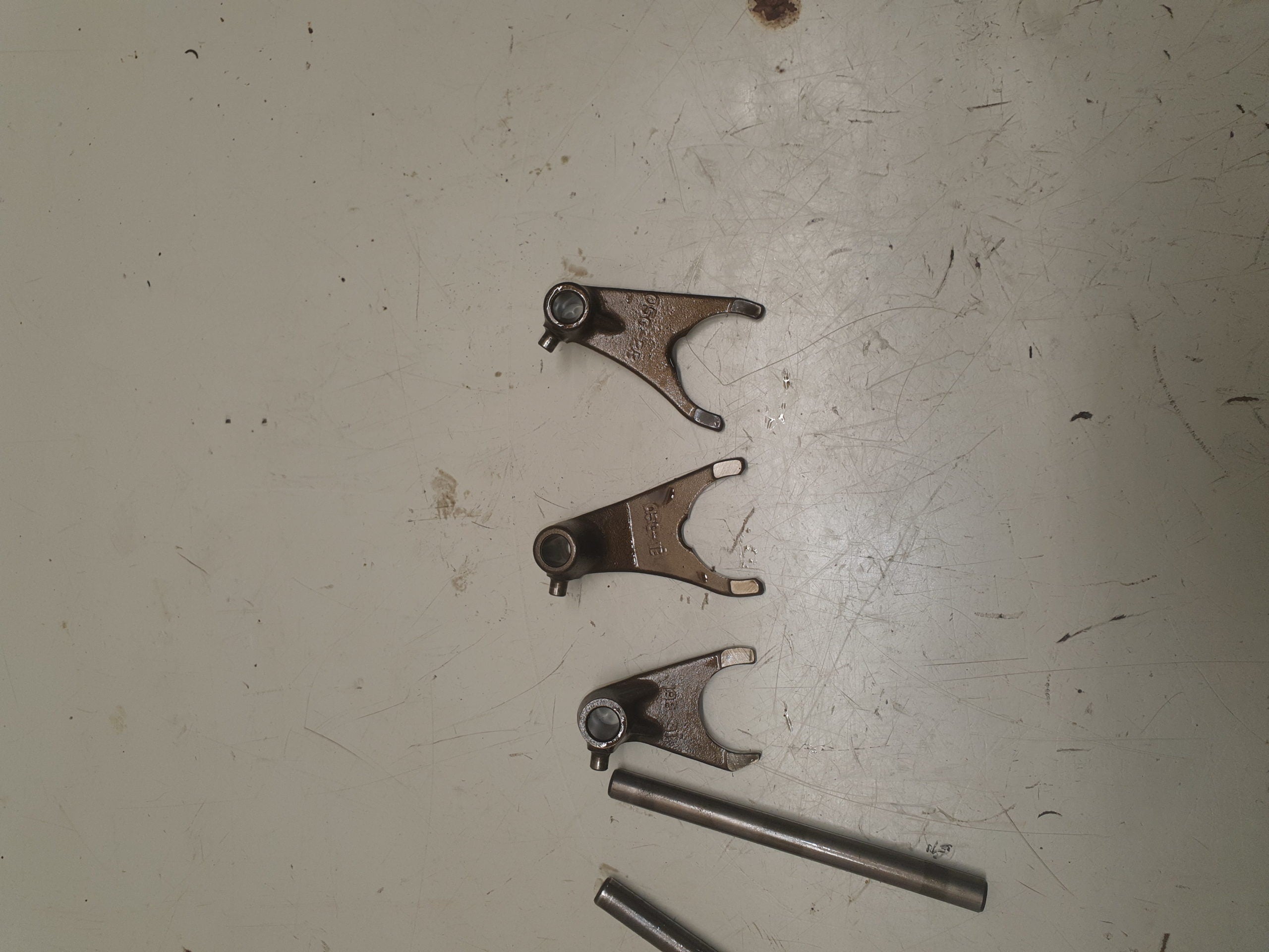 Fourchettes de boîte suzuki 250 ltz