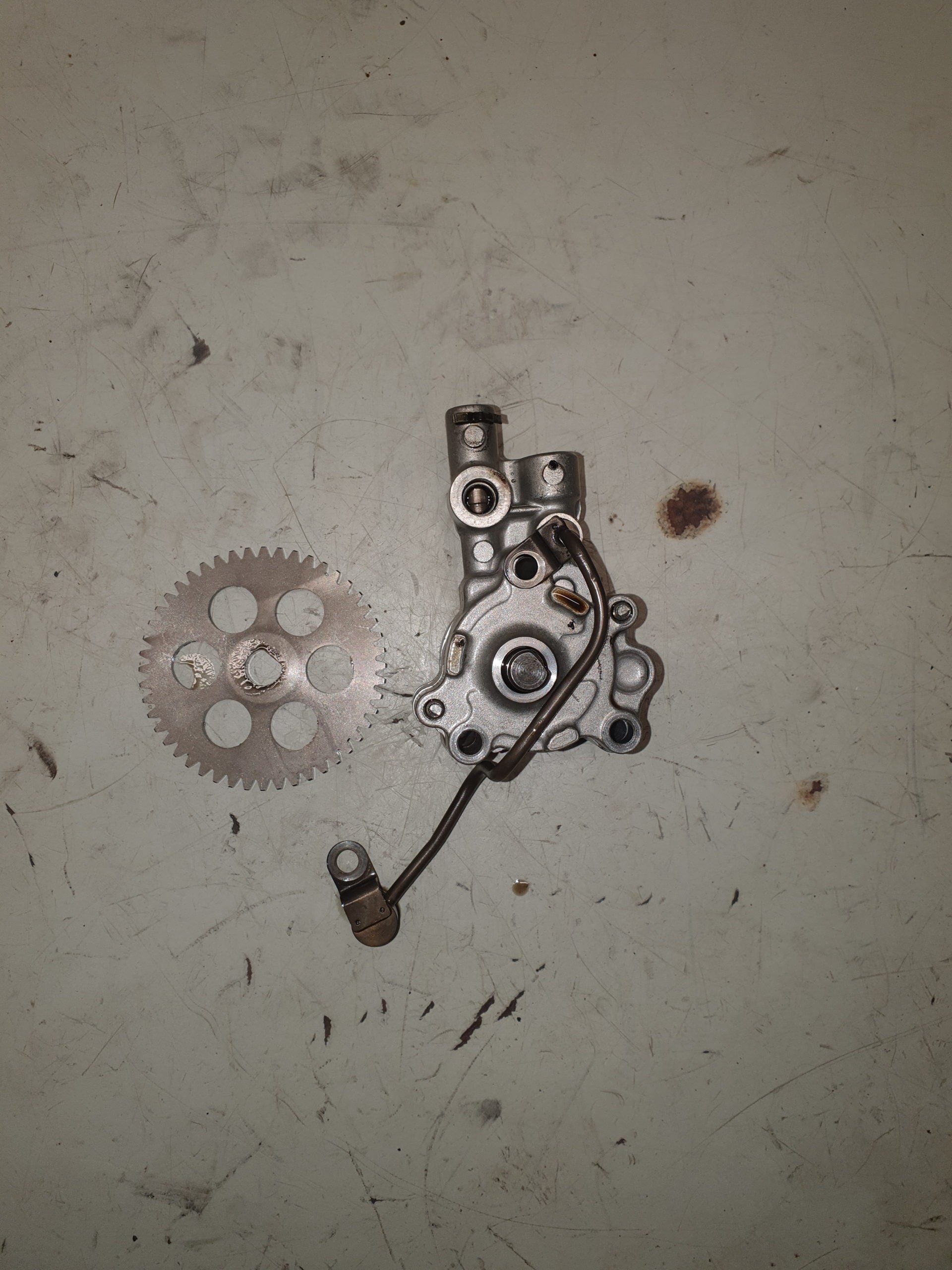 Pompe a huile honda 600 xl-2