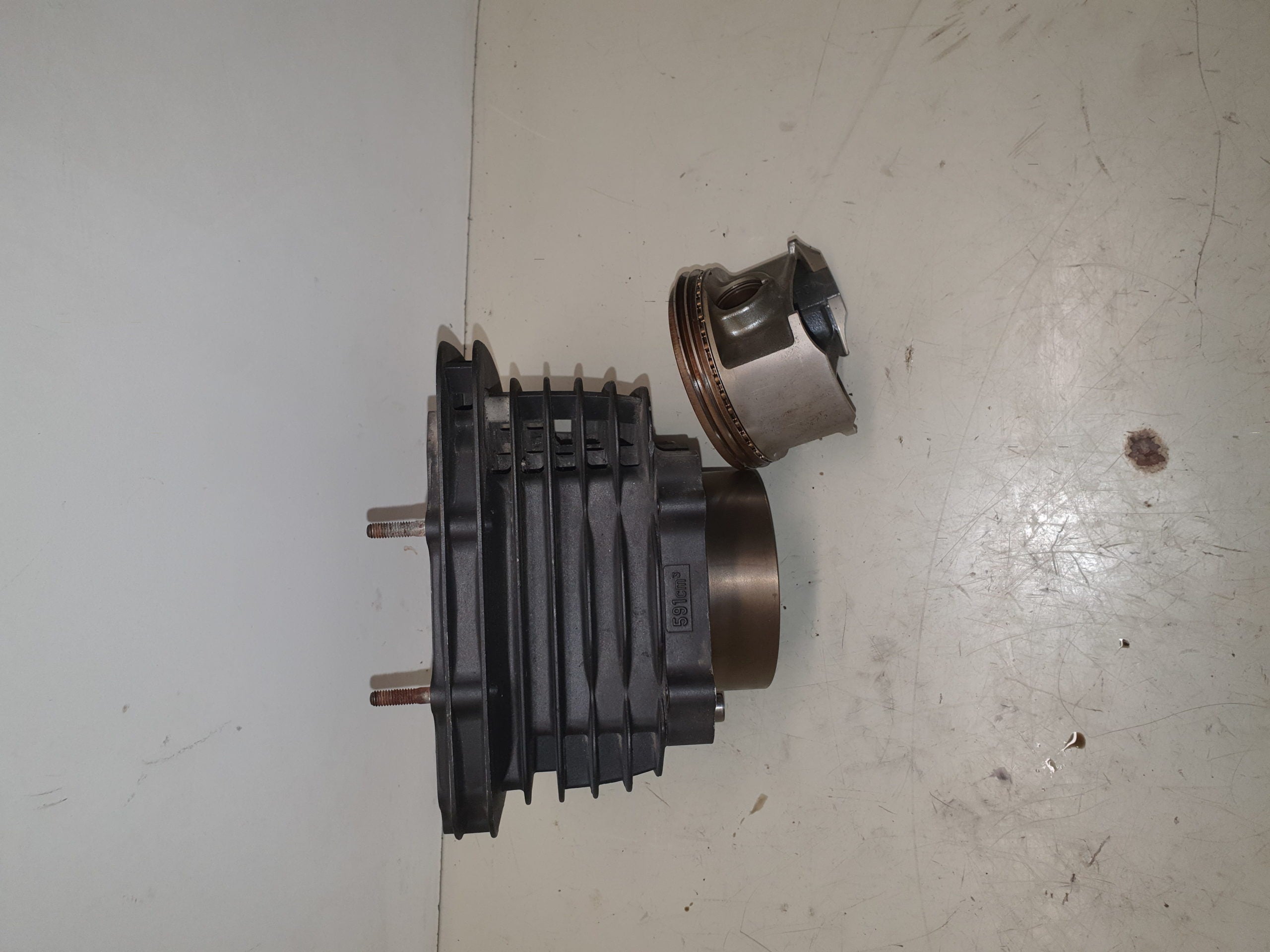 Cylindre piston honda 600 xl