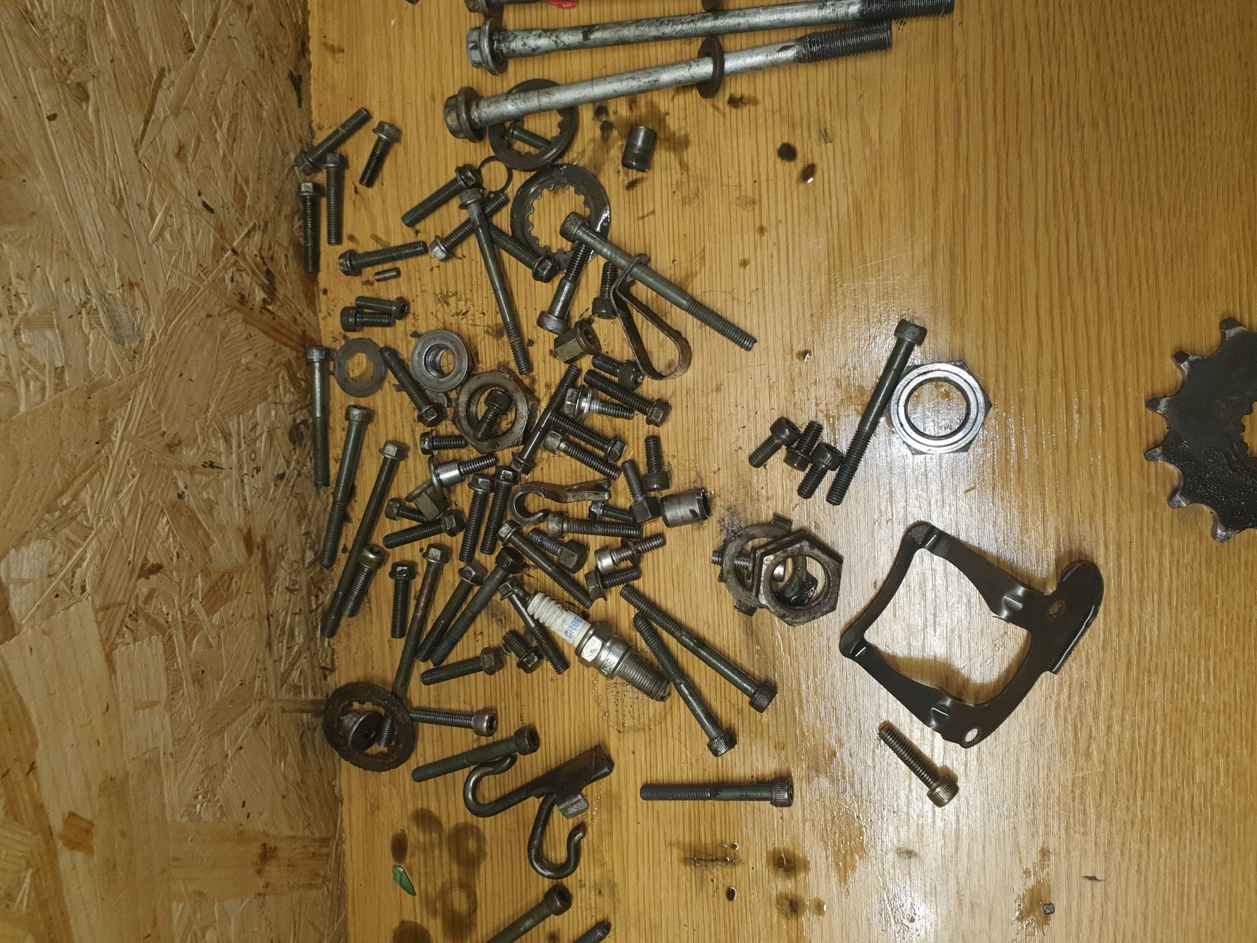 lot visserie yamaha 450 yfz-3