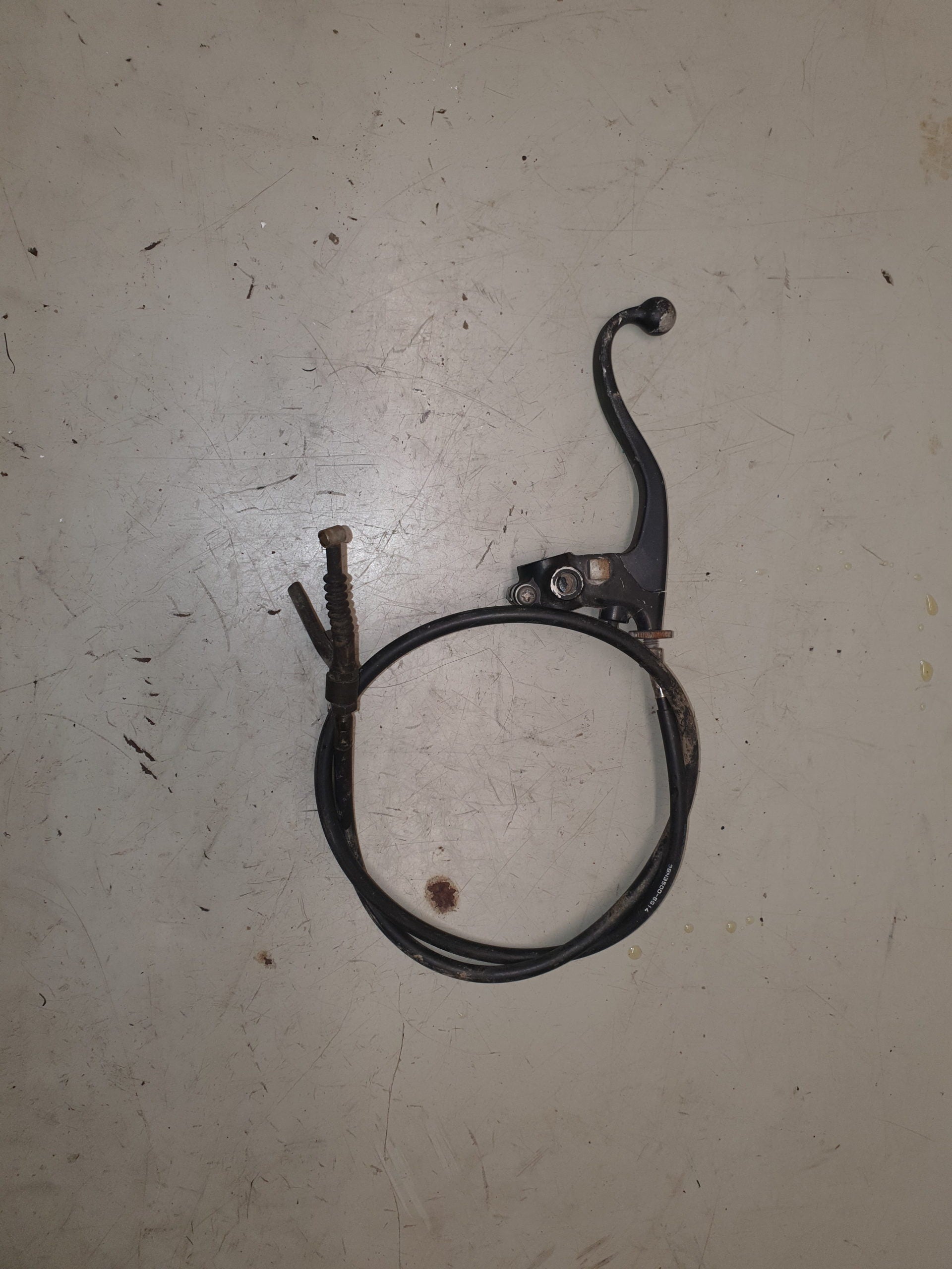 cable et poignée d'embrayage yamaha 125 dtr 3MB-1
