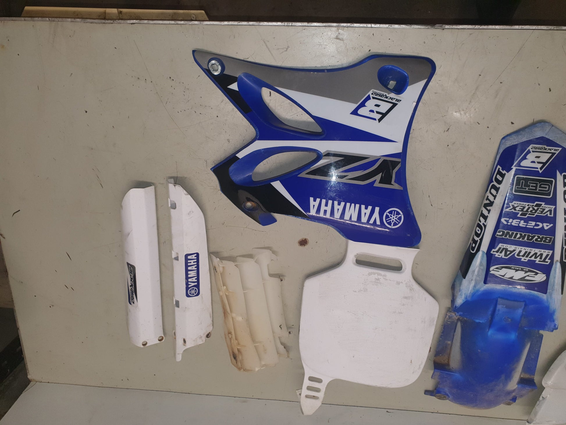 Plastiques yamaha 85 yz-2