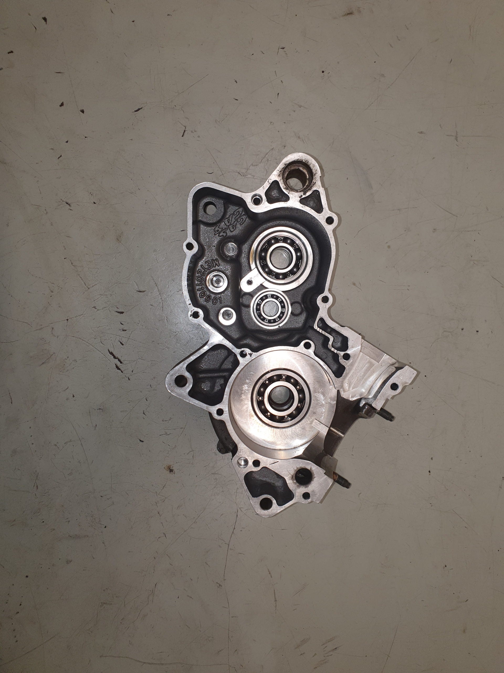 carter moteur gauche gasgas 125 ec 2013-2