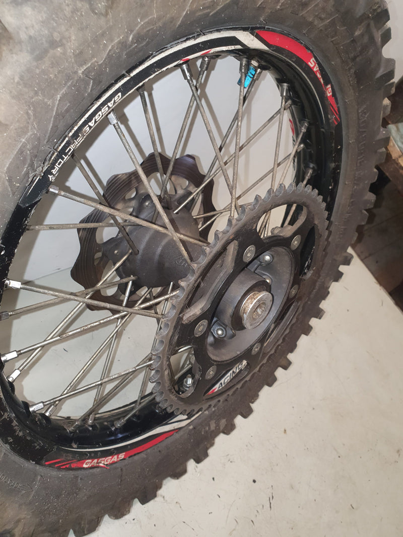 Roue arriere gasgas 125 ec 2013-2