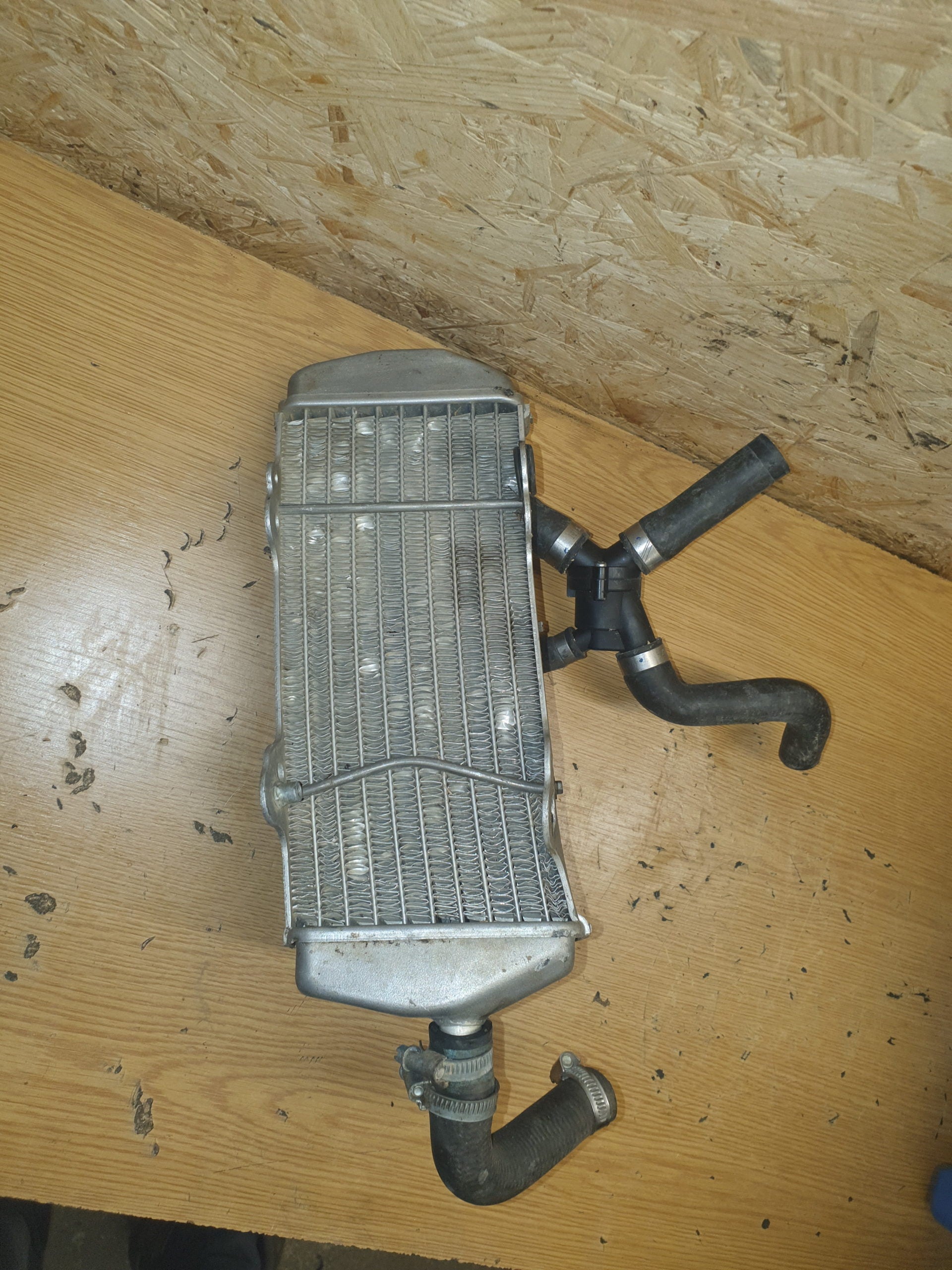 radiateur droit  avec ventilateur ktm 450 sxf 2003-2