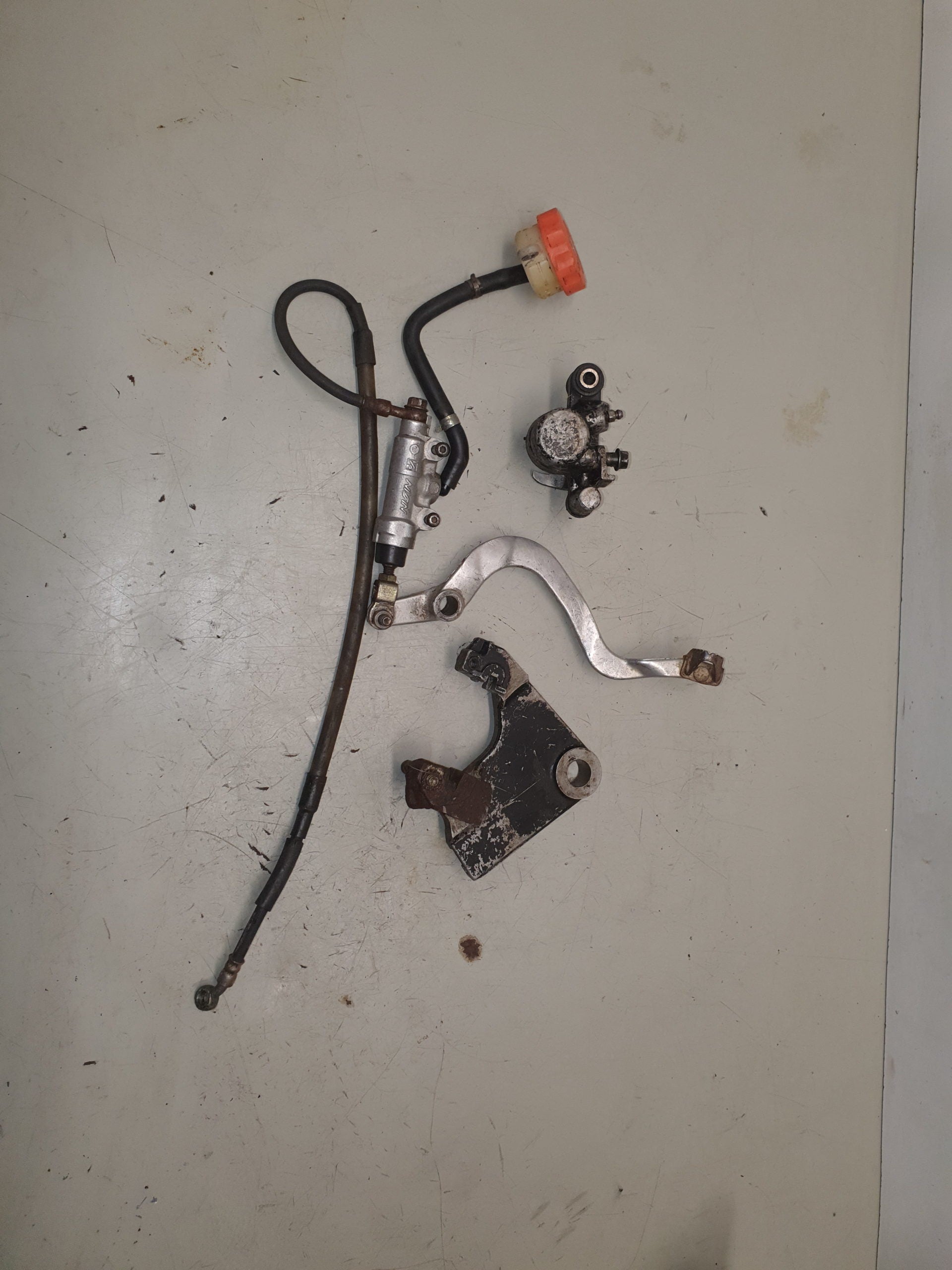 frein arrière en état yamaha 125 yz 1986-1