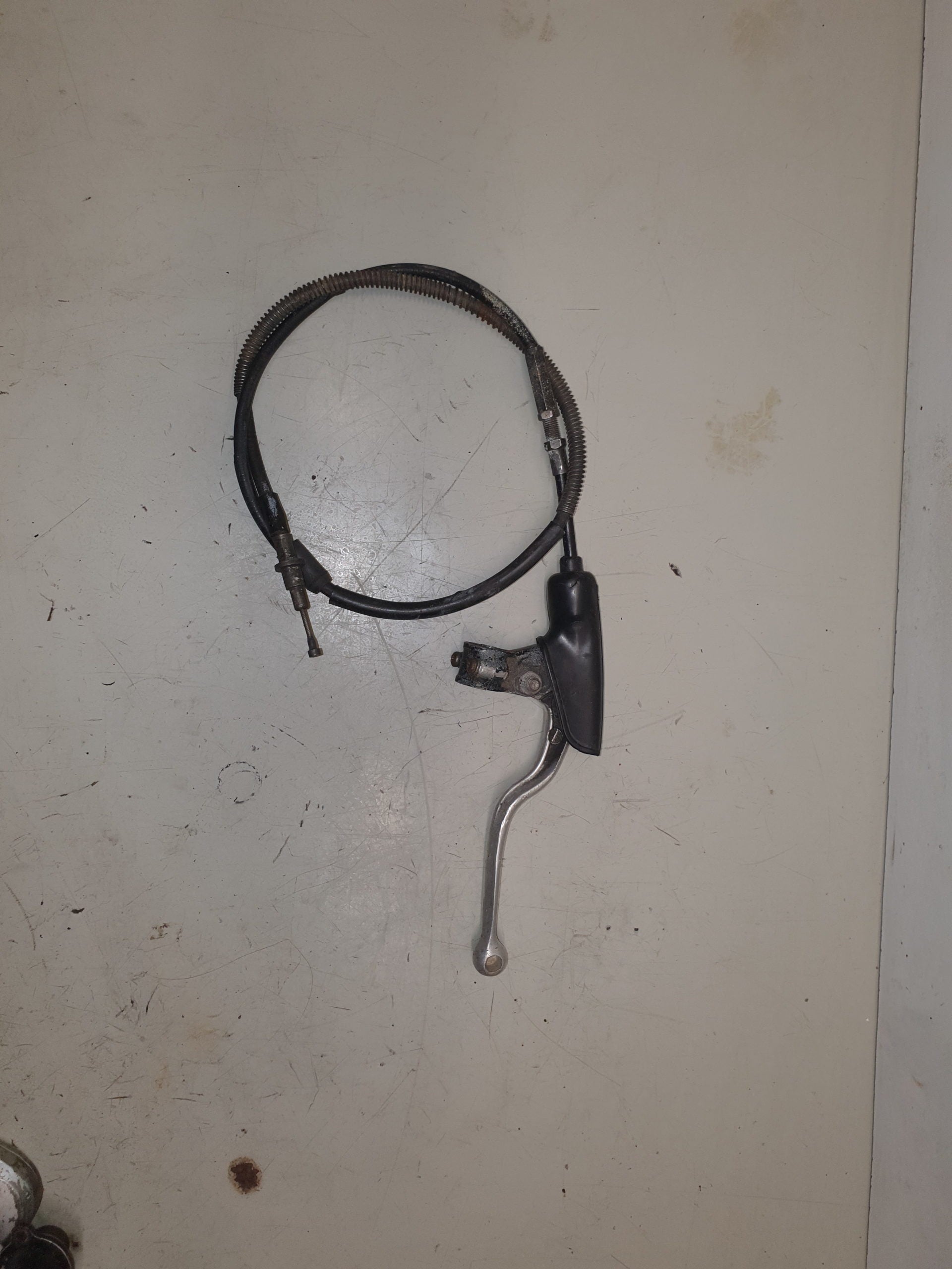 poignée et cable embrayage yamaha 125 yz 1986