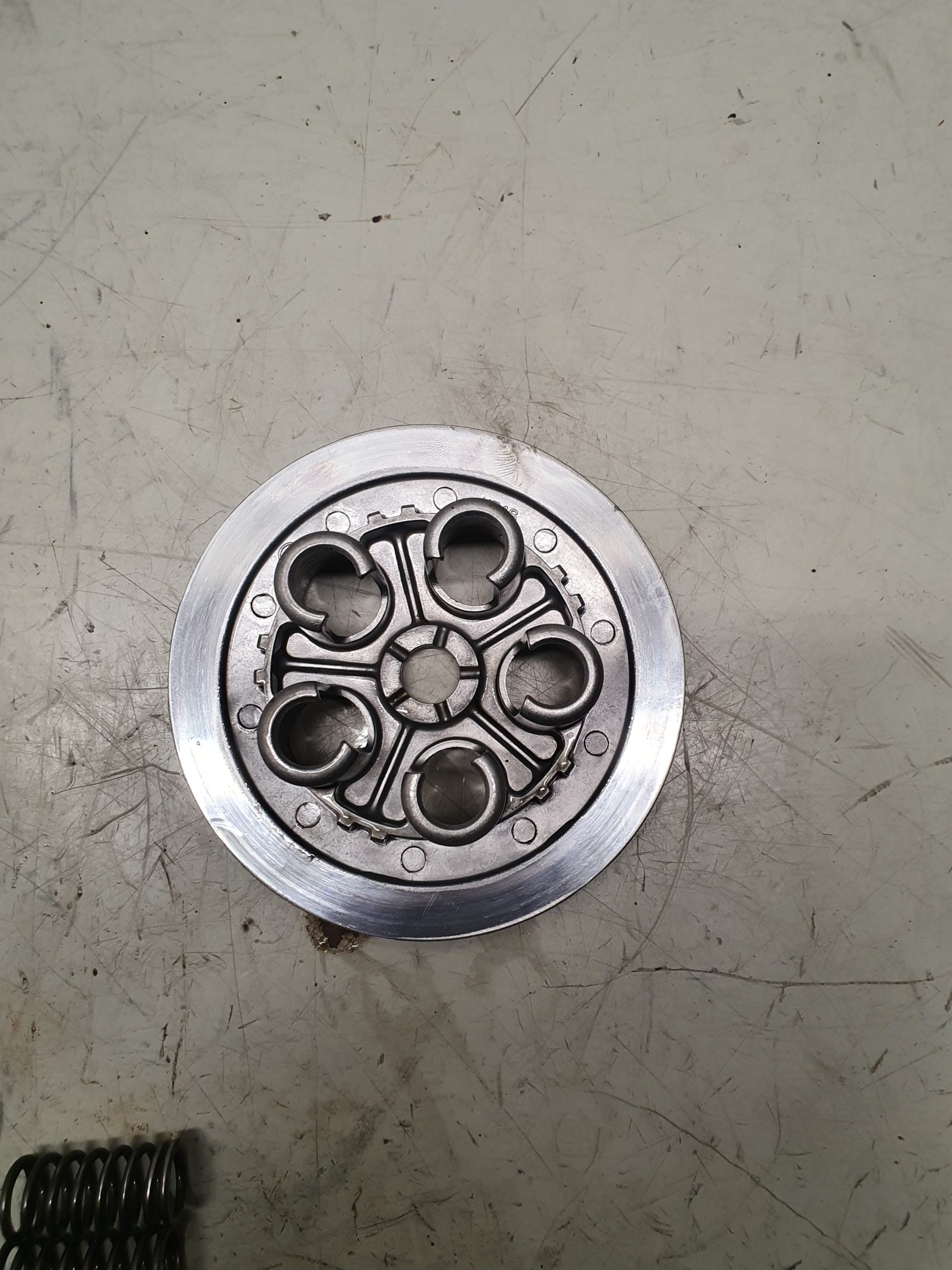 plateau d'embrayage et vis honda 250 crf-3