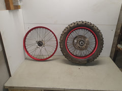 Paire de roues husqvarna 250 tc-1
