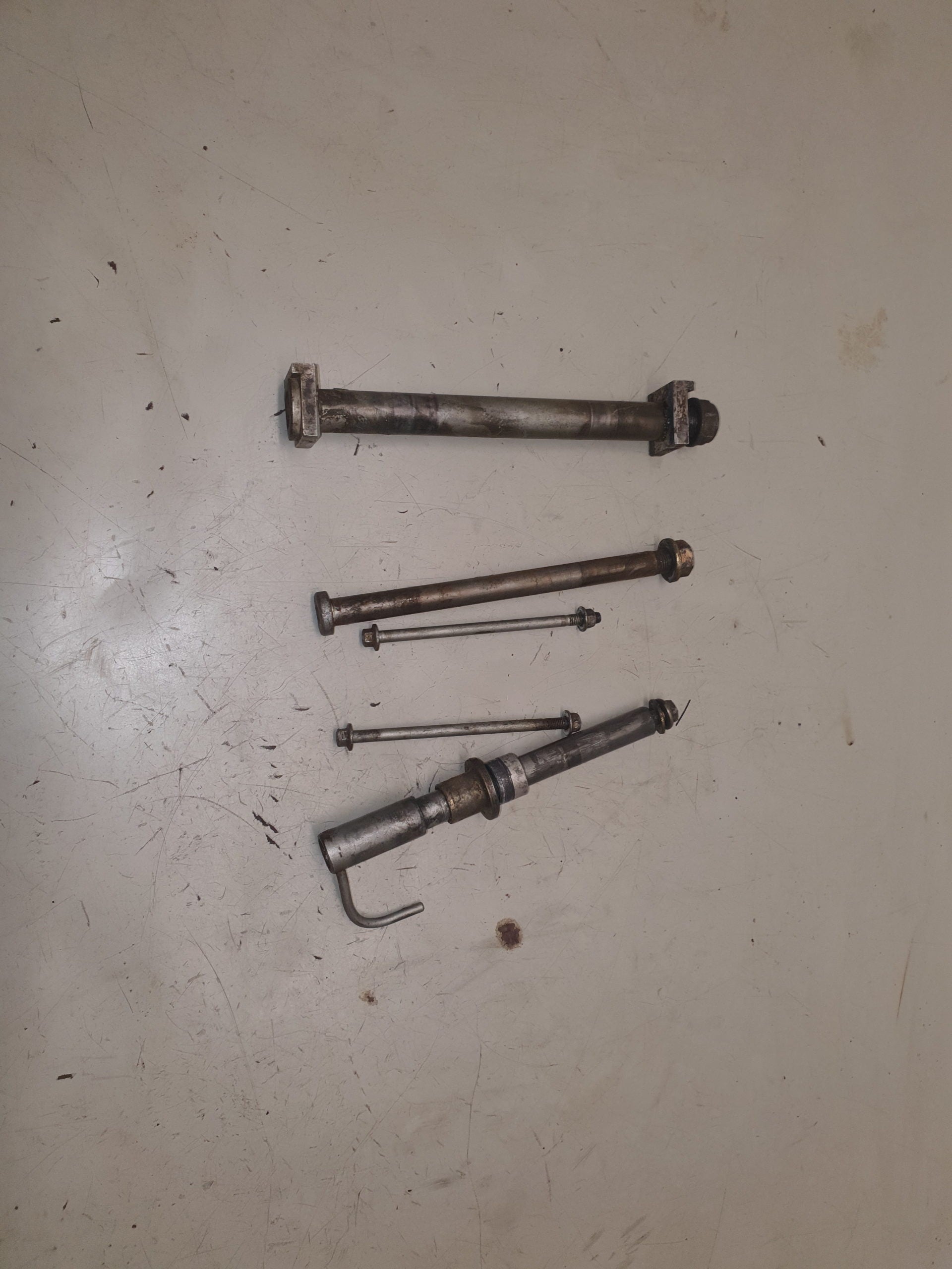 Lot axe roue moteur husqvarna 250 tc-1