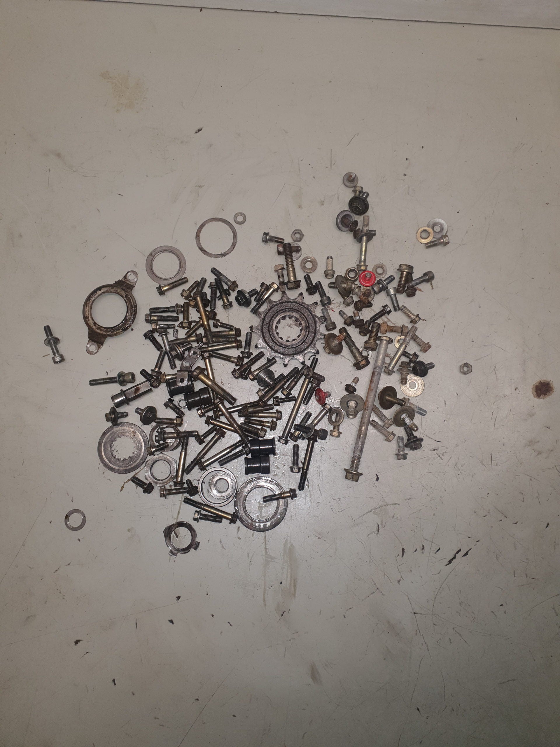 Lot visserie husqvarna 250 tc-1