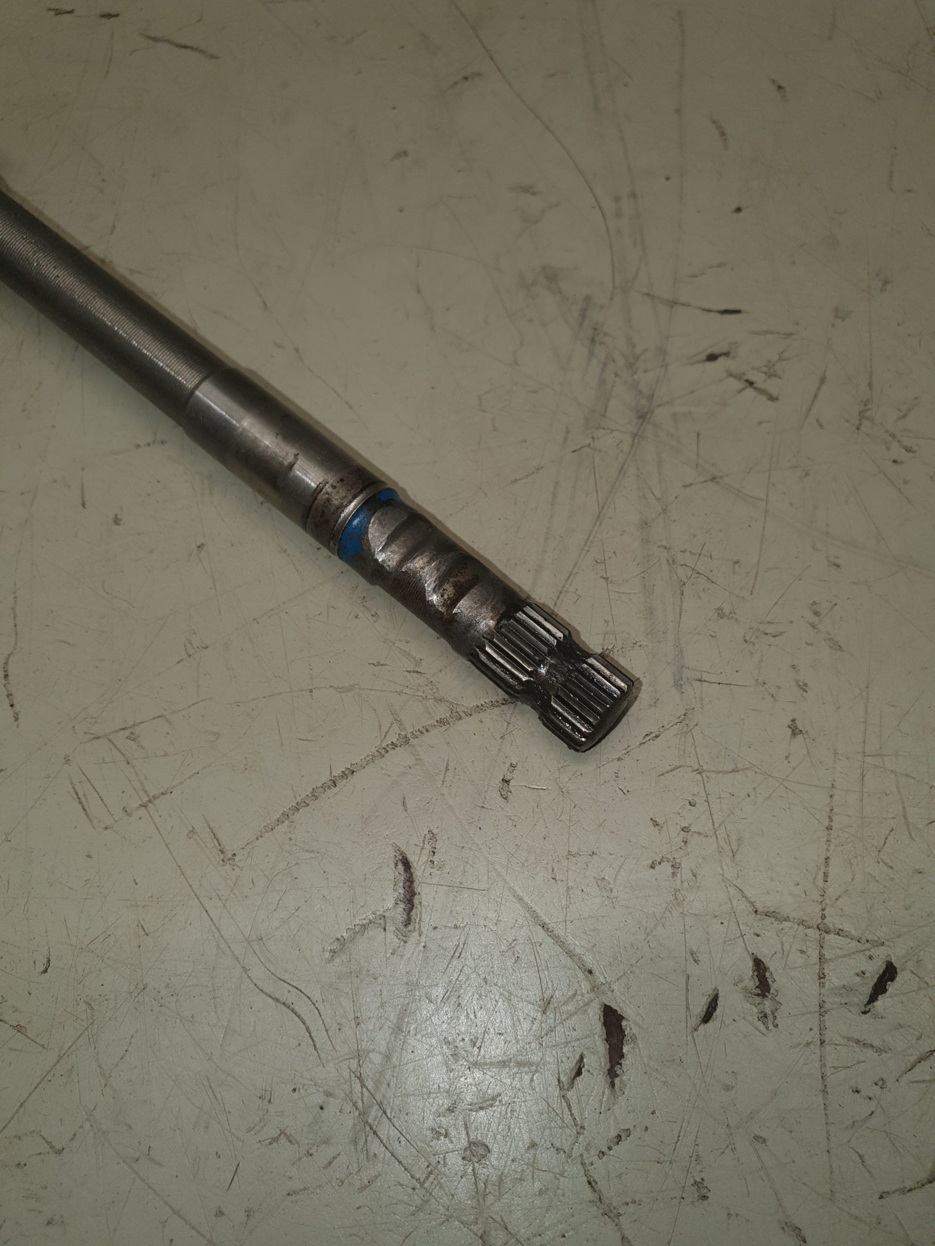 axe de selecteur suzuki 125 rm-2
