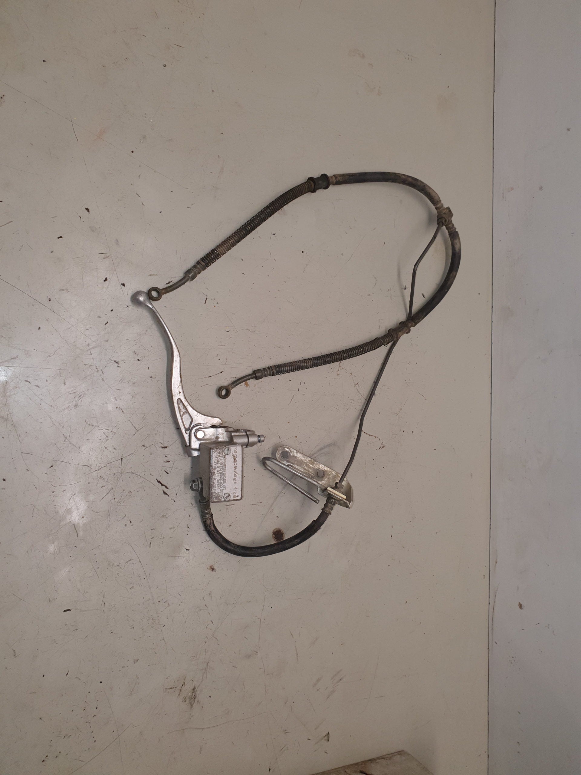 maitre cylindre durite hydraulique frein avant yamaha 200 blaster