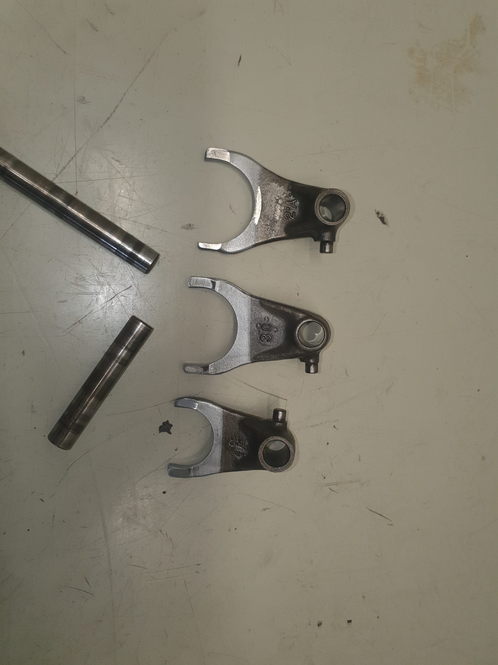 fourchette honda 125 cr 1989