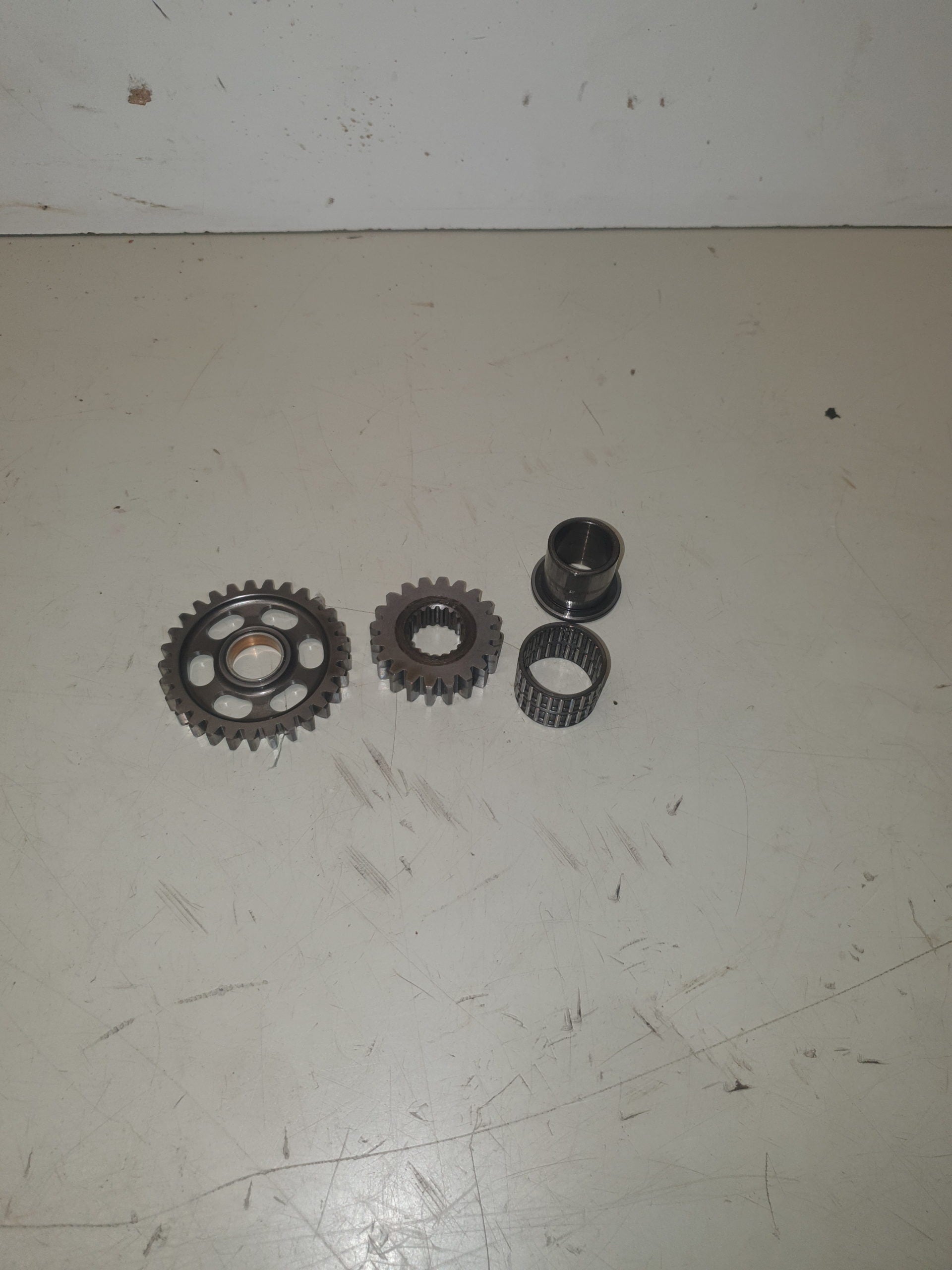 lot pignons honda 125 cr 1989