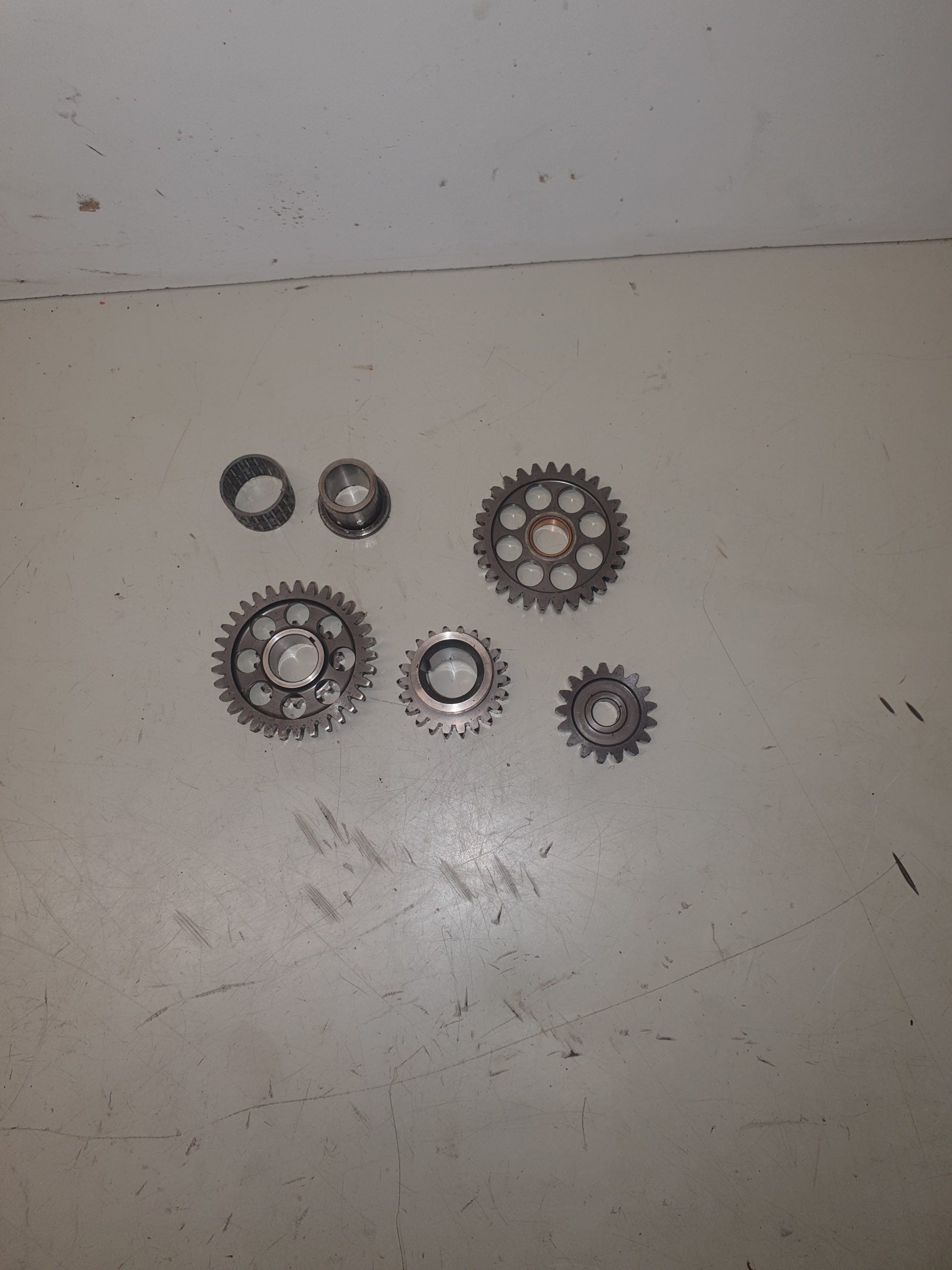 Lot pignons ktm 250 sxf 2007