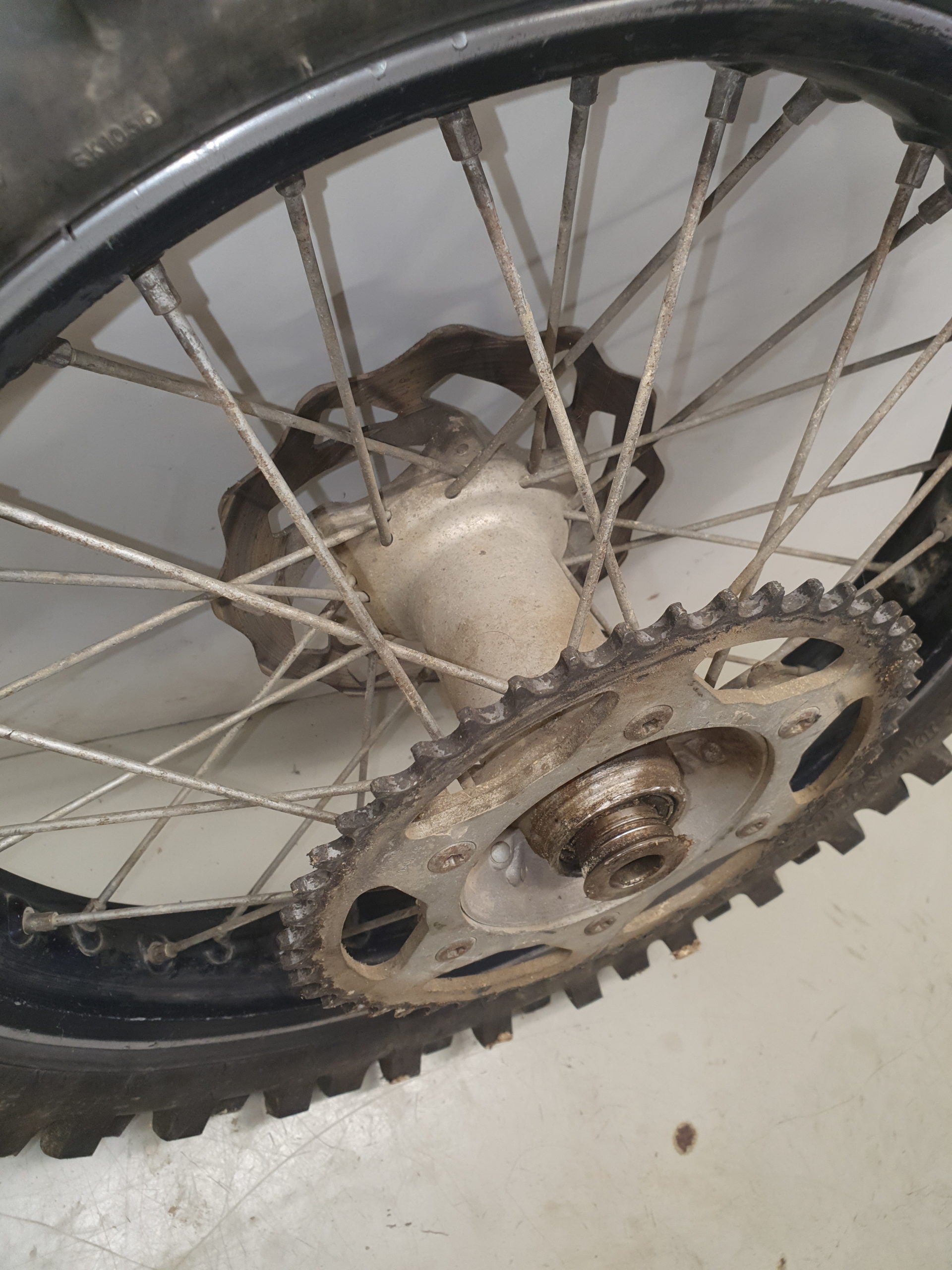 Roue arrière ktm 250 sxf 2007-3