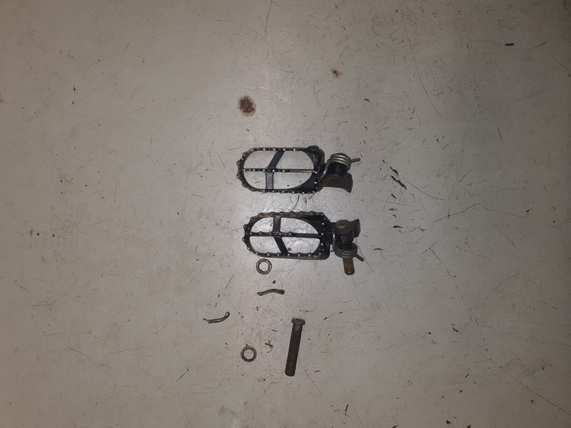 paire de cales pieds kawasaki 250 kxf-1