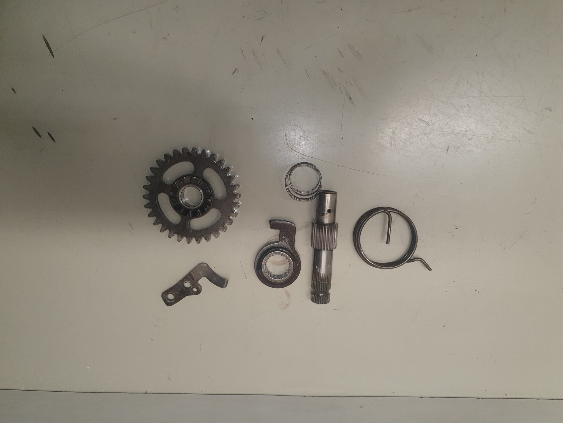 axe de kick ktm 250 gs 1988-2