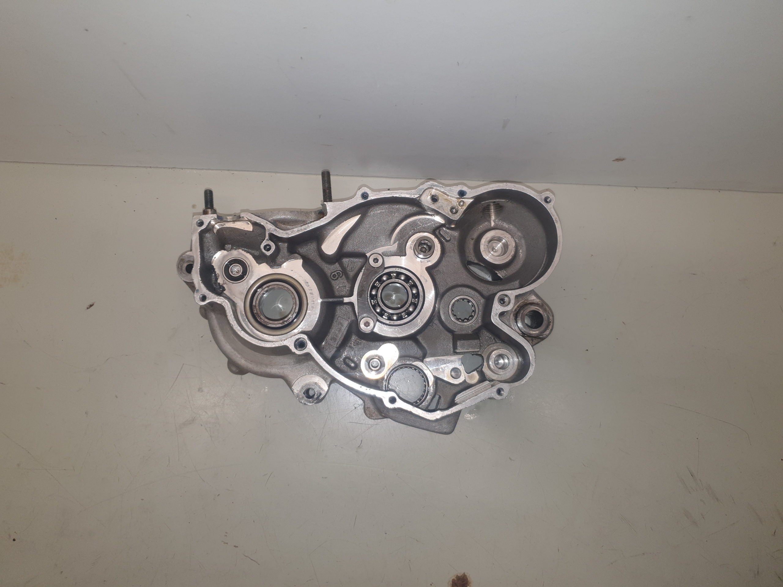 carter moteur droit ktm 250 gs 1988