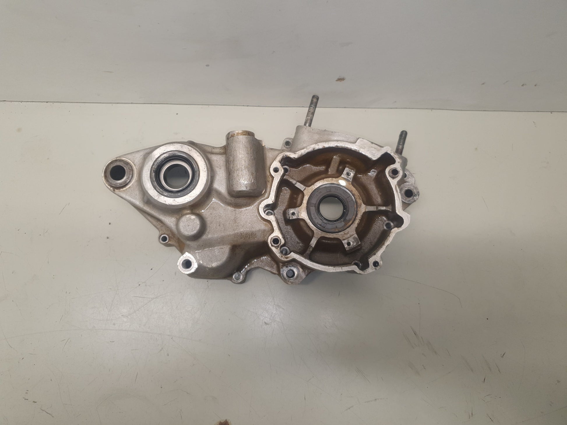 carter moteur gauche ktm 250 gs 1988-1