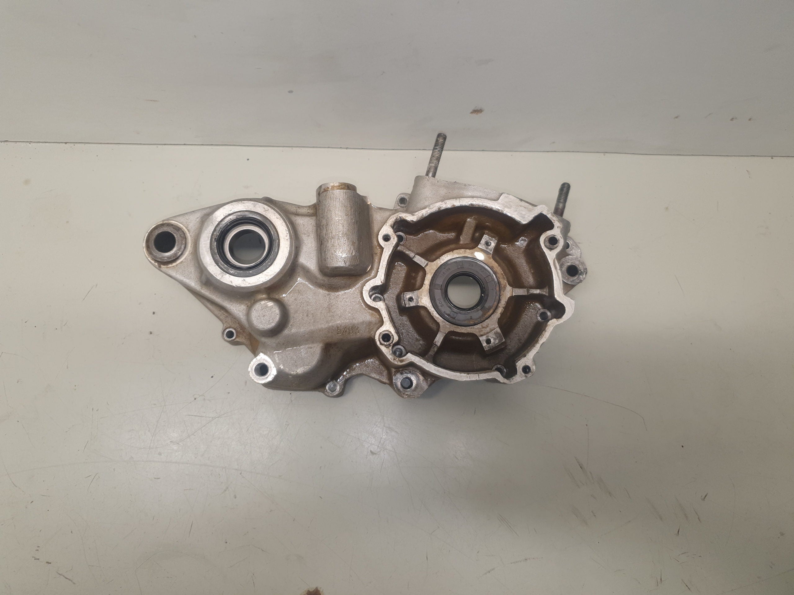 carter moteur gauche ktm 250 gs 1988