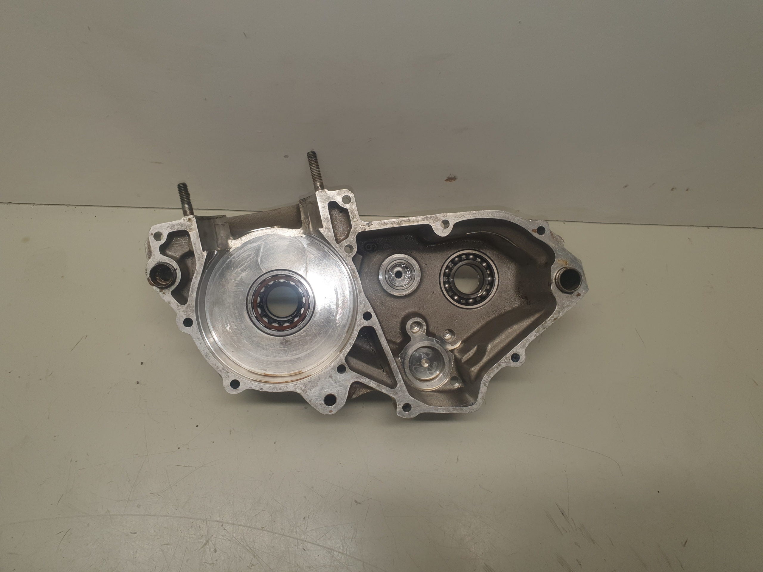 carter moteur gauche ktm 250 gs 1988
