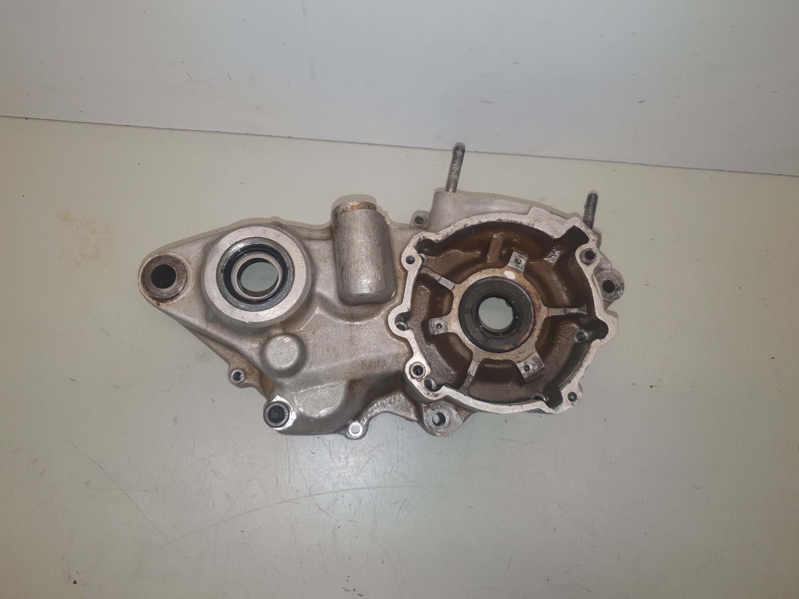 carter moteur gauche ktm 250 gs 1988-5