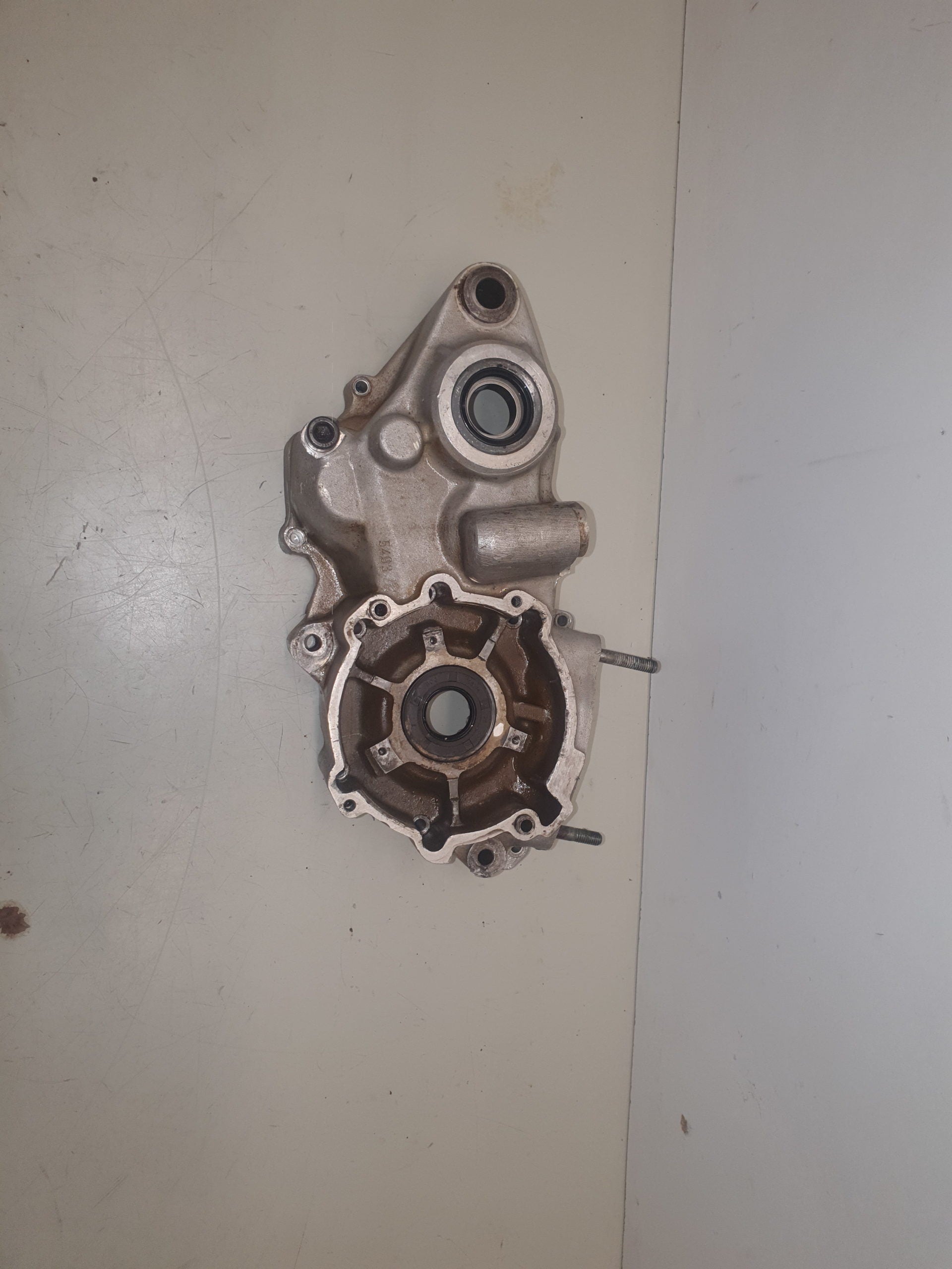 carter moteur gauche ktm 250 gs 1988-4